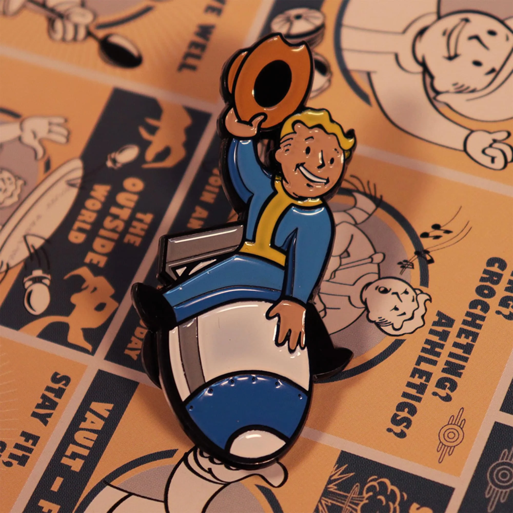 Fallout Limited Edition Vault Boy Pin Badge - Image 4