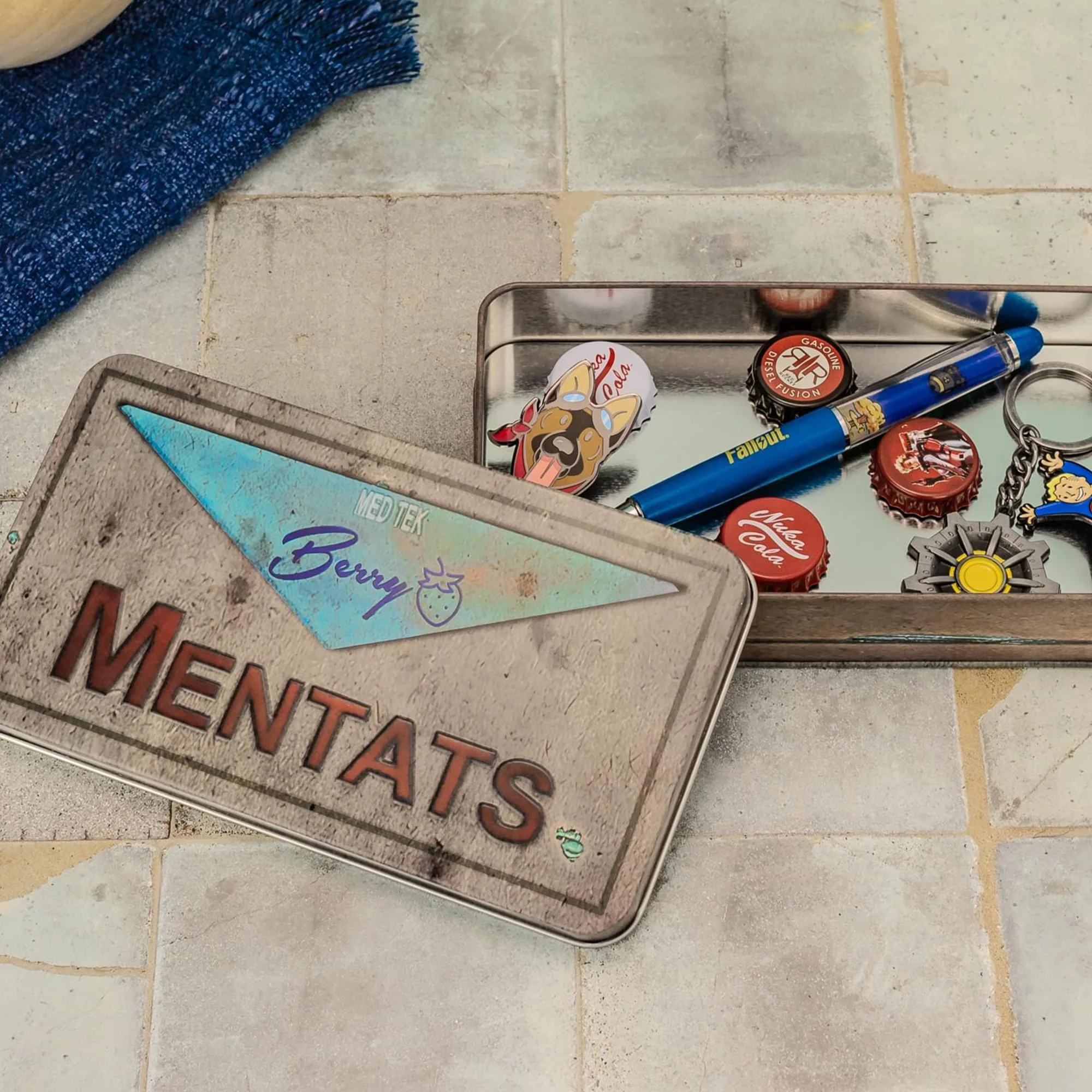 Fallout Mentats Storage Tin Replica Set of 4 - Image 6