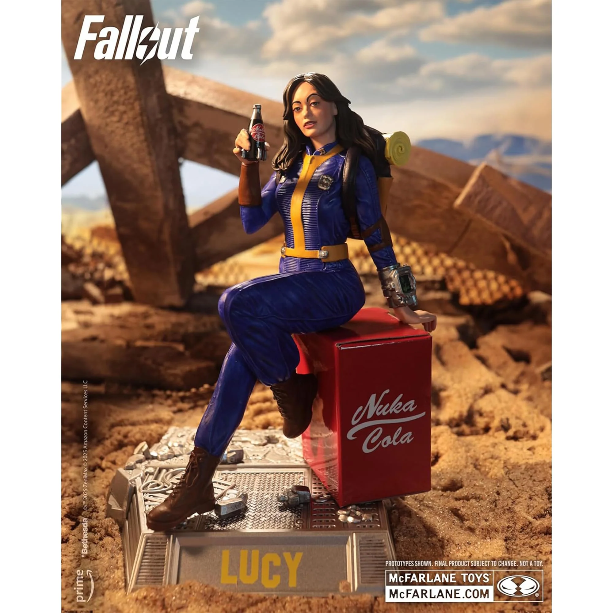 Fallout Movie Maniacs 6 Inch Posed Figure | Lucy - Image 8