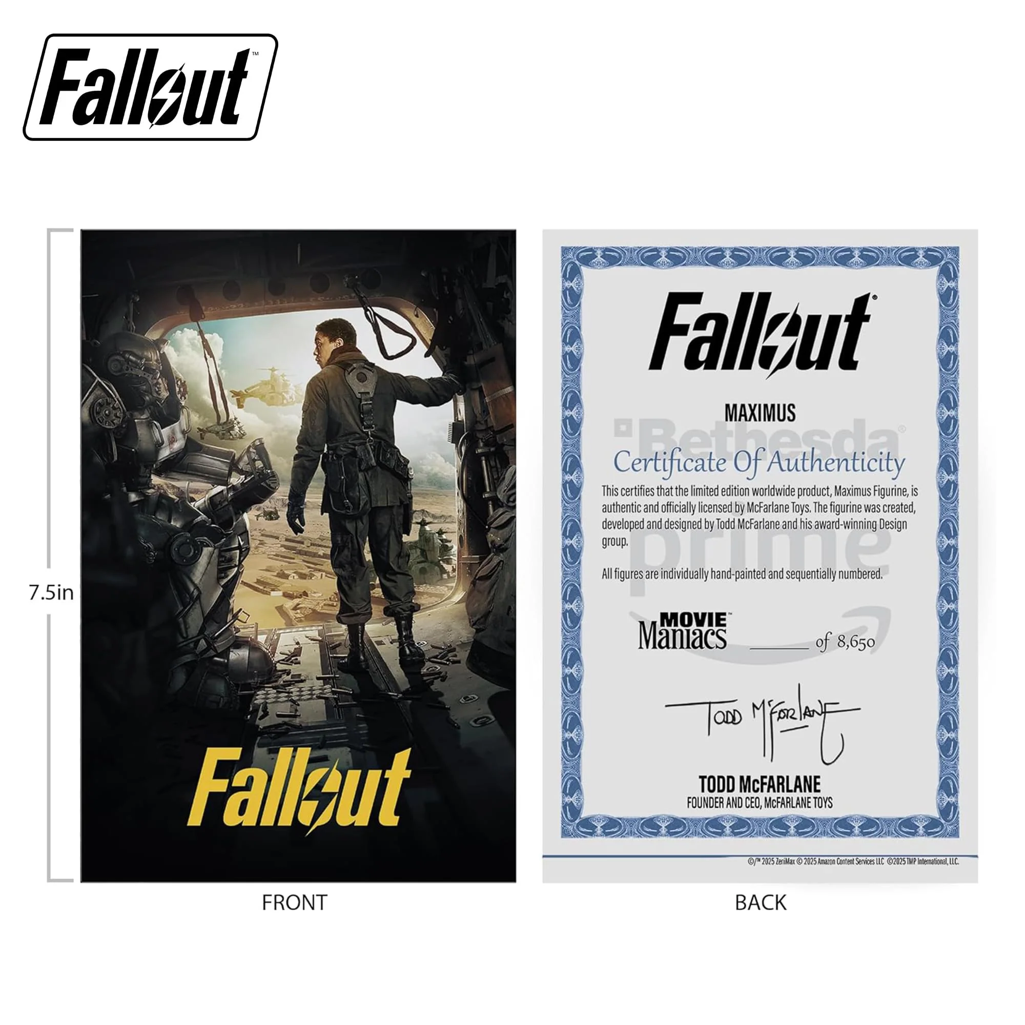 Fallout Movie Maniacs 6 Inch Posed Figure | Maximus - Image 4