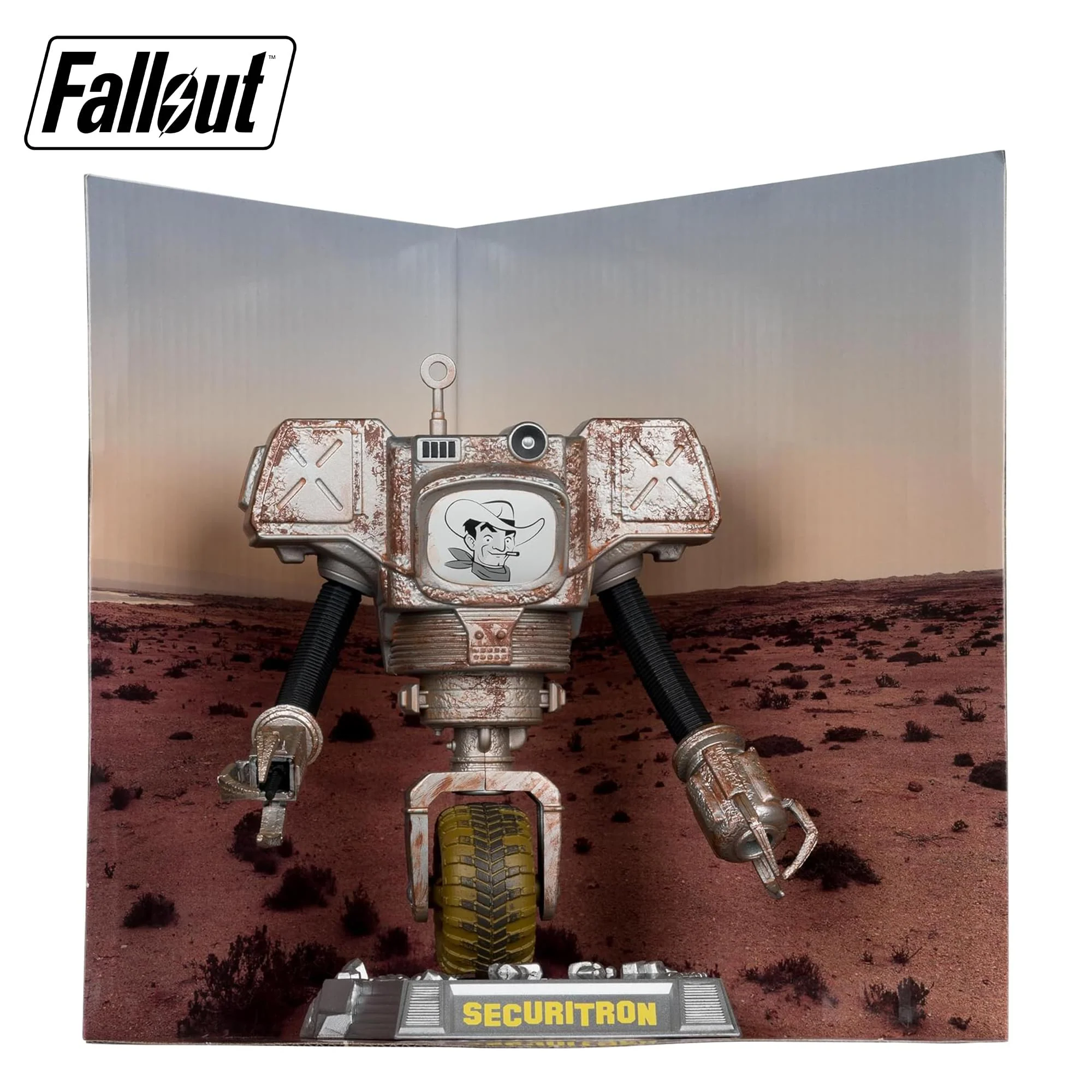 Fallout Movie Maniacs 6 Inch Posed Figure | Securitron - Image 4