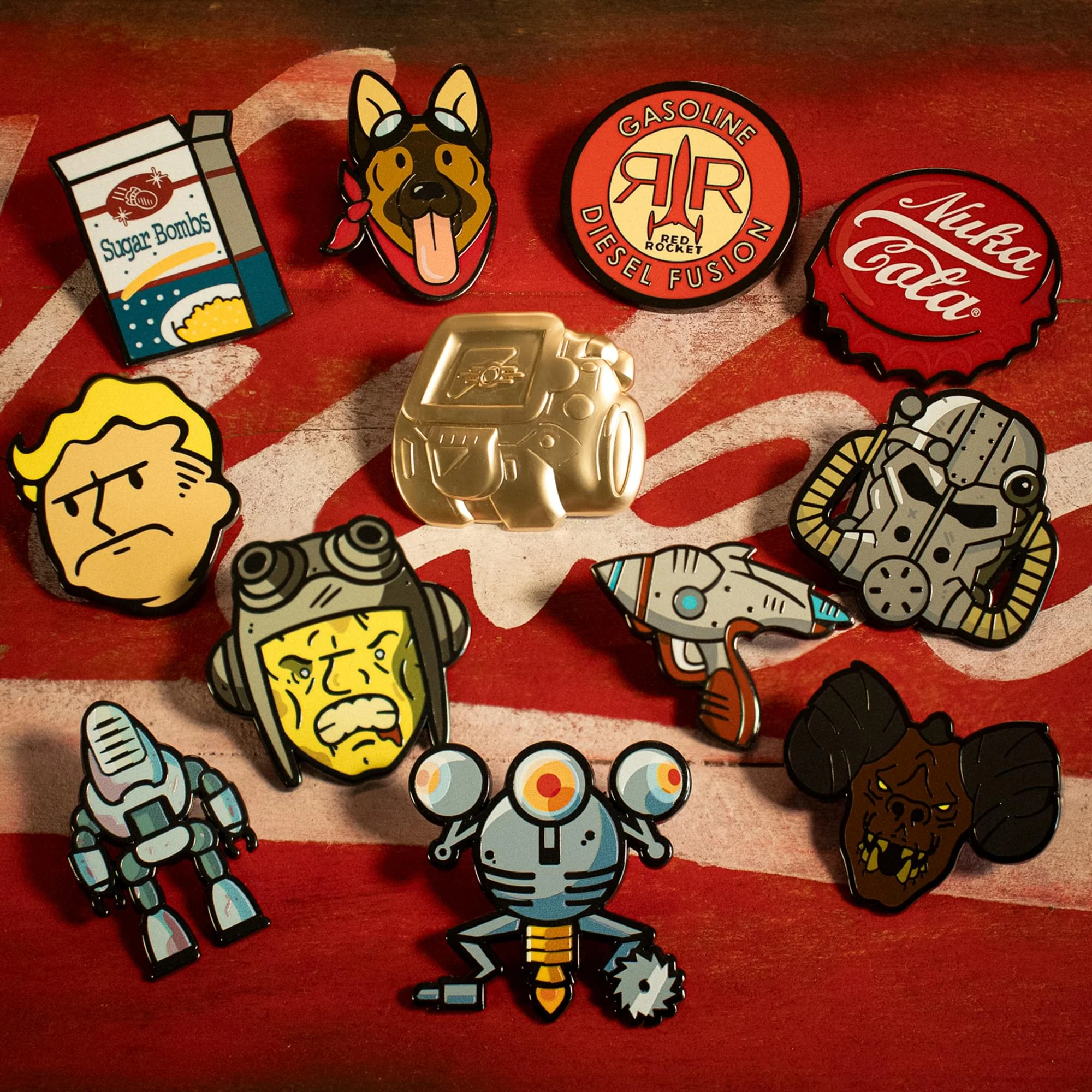 Fallout Mystery Enamel Pin Pack | One Random - Image 6