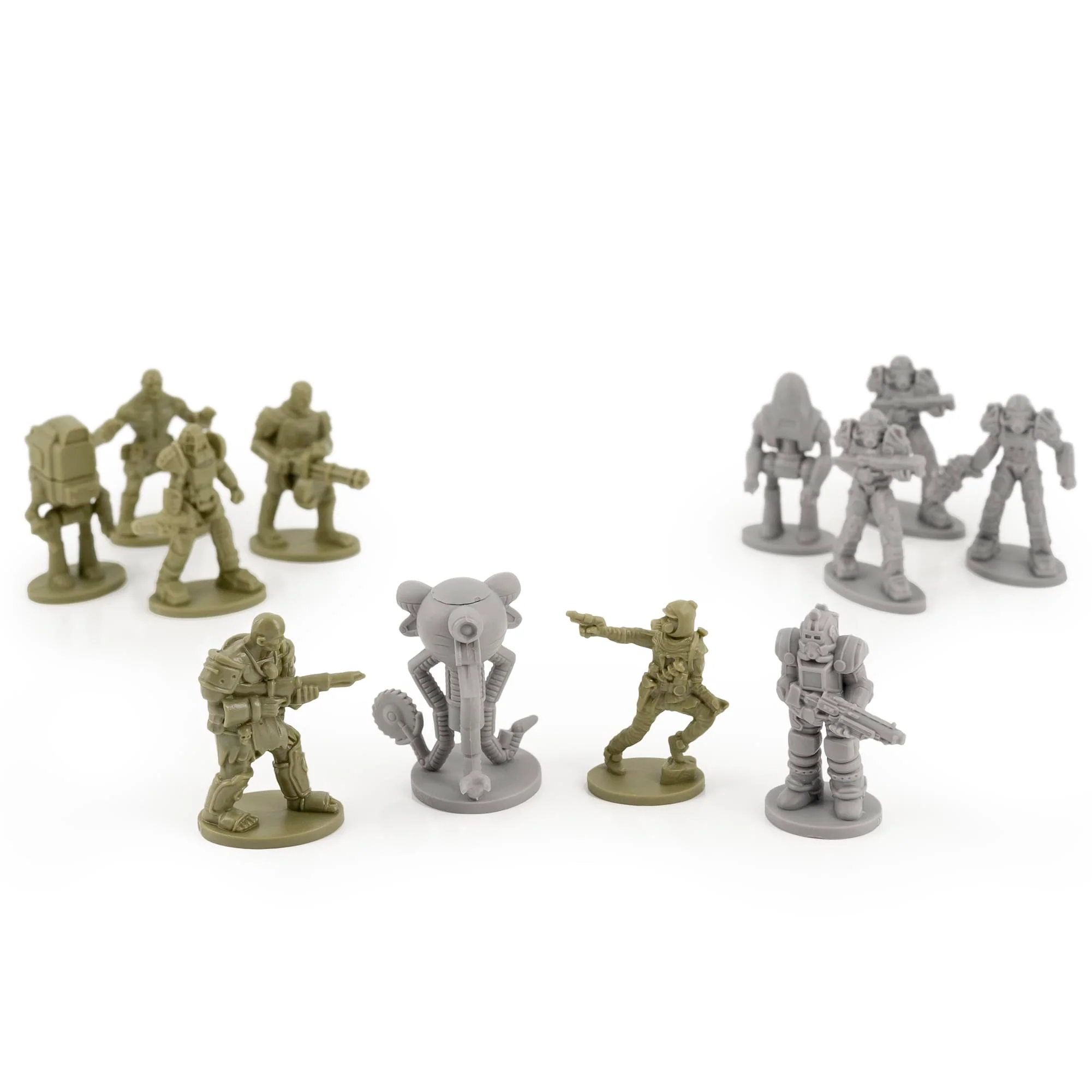 Fallout Nanoforce Series 1 Army Builder Figure Collection - Bagged Version 3 - Image 2