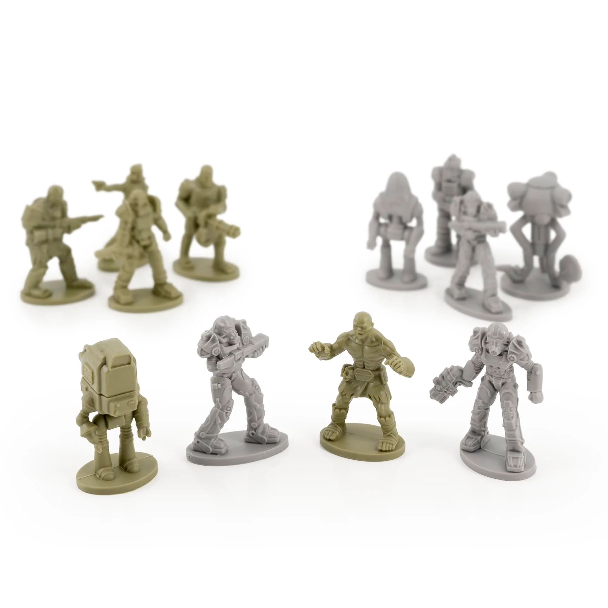 Fallout Nanoforce Series 1 Army Builder Figure Collection - Bagged Version 3 - Image 3
