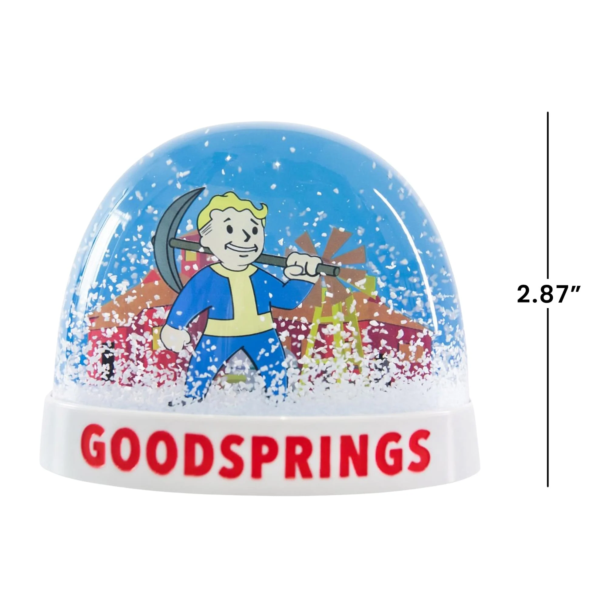 Fallout New Vegas Goodsprings 2.87 Inch Snow Globe - Image 5
