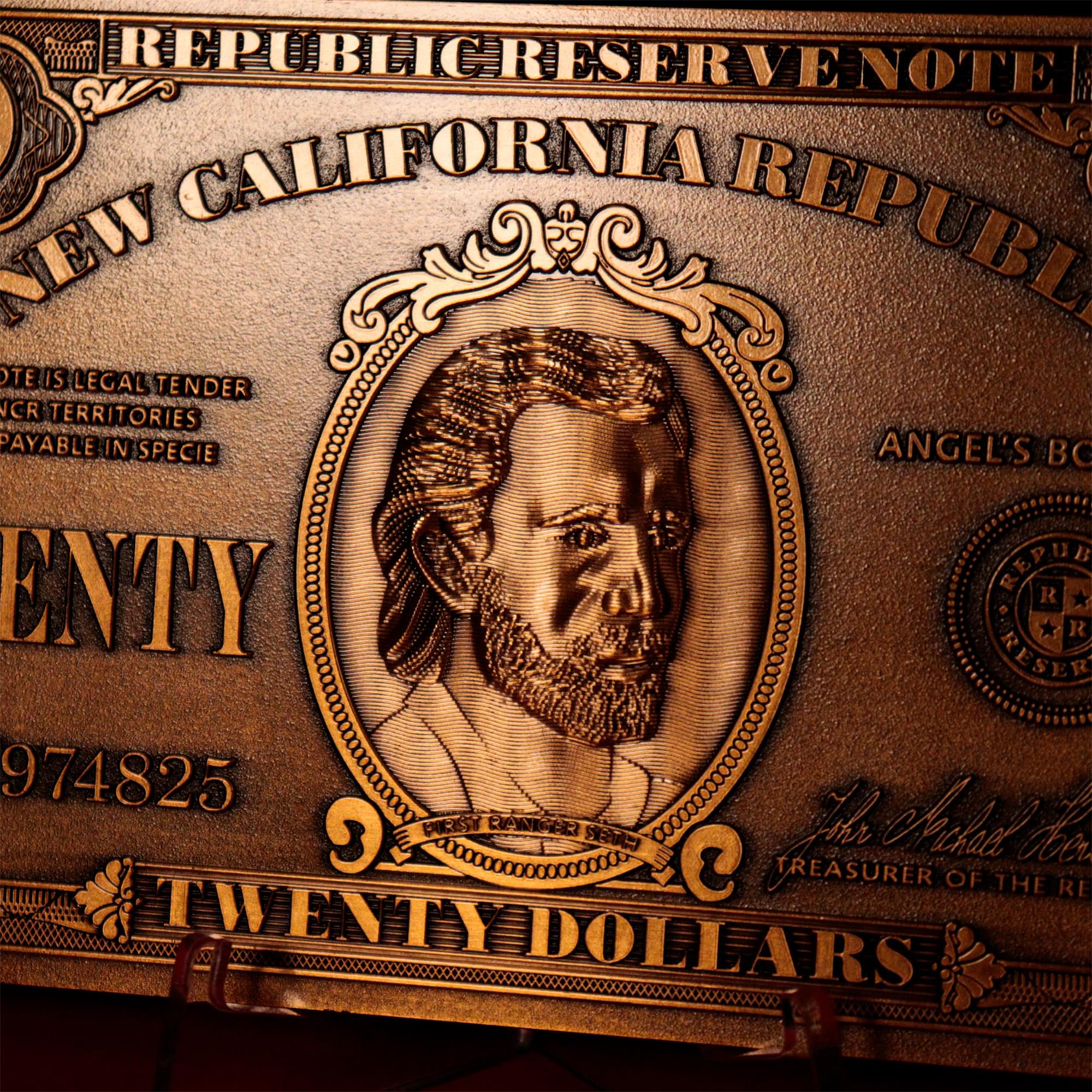 Fallout New Vegas Replica NCR $20 Bill - Image 5