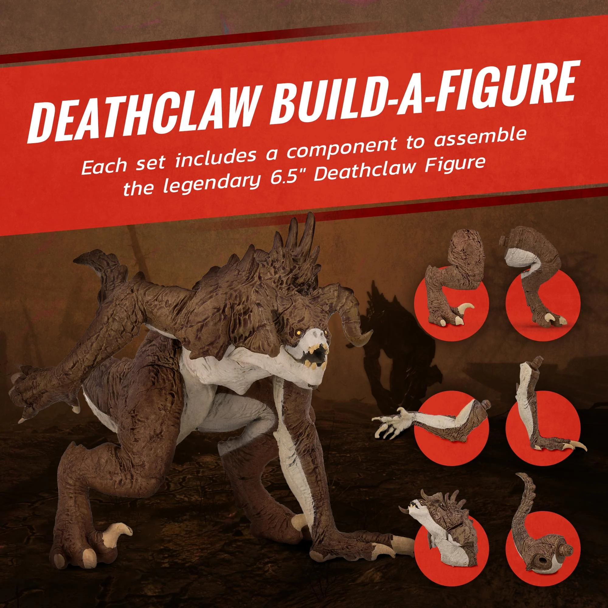 Fallout Nukatron and Synth Mini Figure Set (Build-a-Figure Deathclaw) - Image 7
