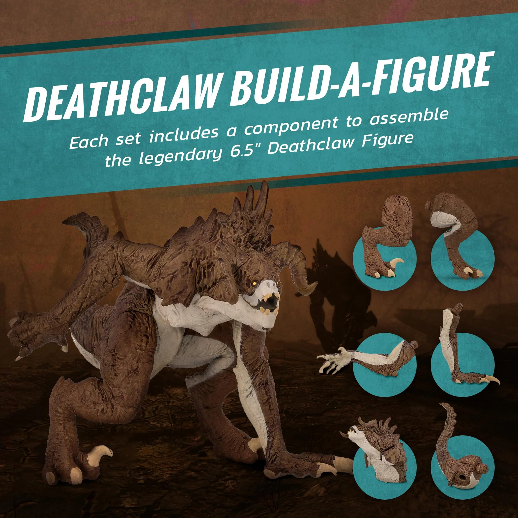 Fallout Raider and Vault Boy (Strong) Mini Figure Set (Build-a-Figure Deathclaw) - Image 7