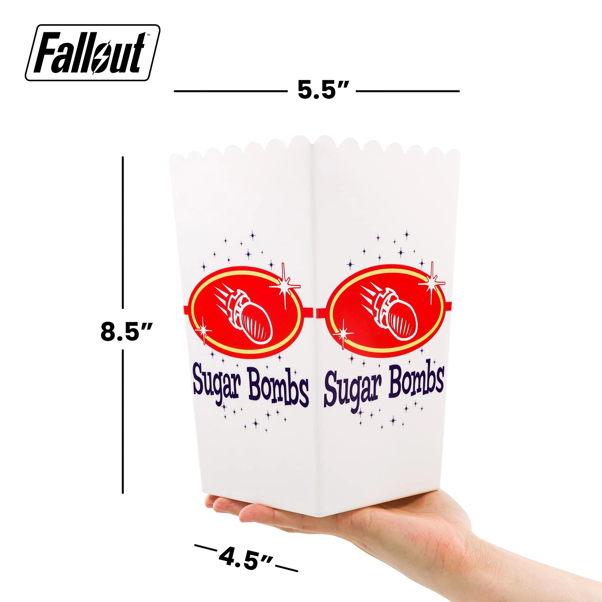 Fallout Sugar Bombs Popcorn Buckets | Set Of 2 - Image 2