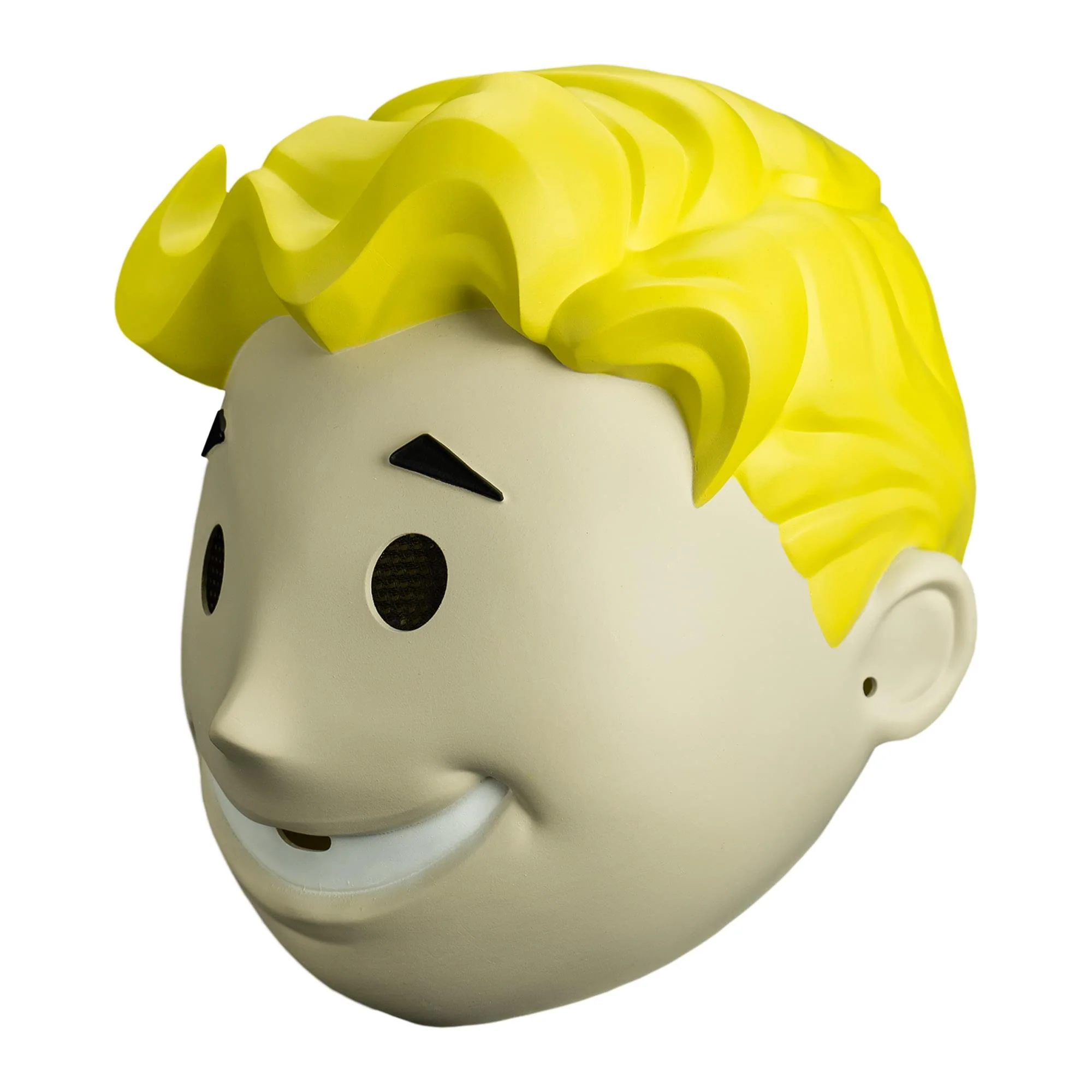Fallout Vault Boy Adult Vinyl Costume Mask - Image 2