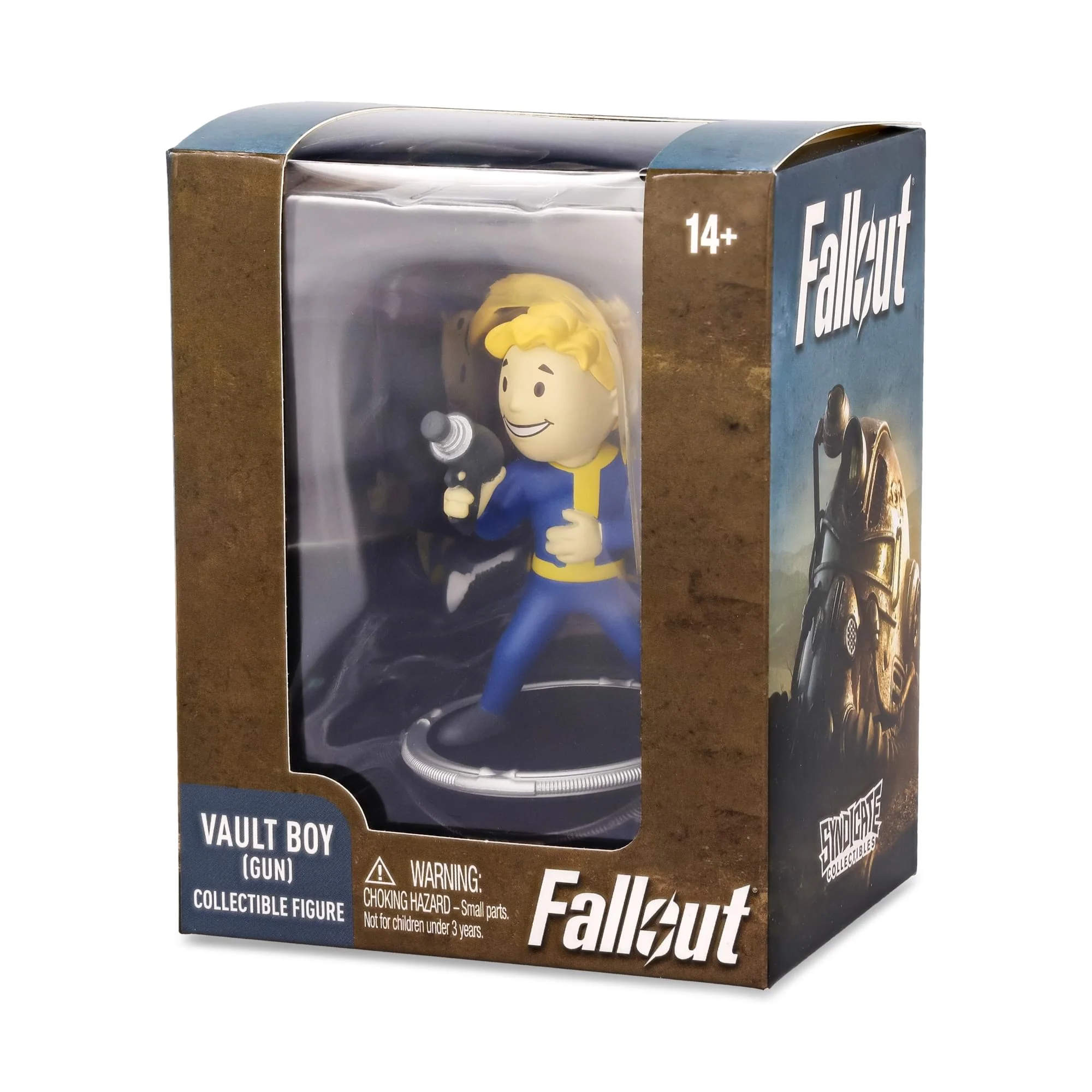 Fallout Vault Boy (Gun) 3-Inch Mini Figure - Image 2