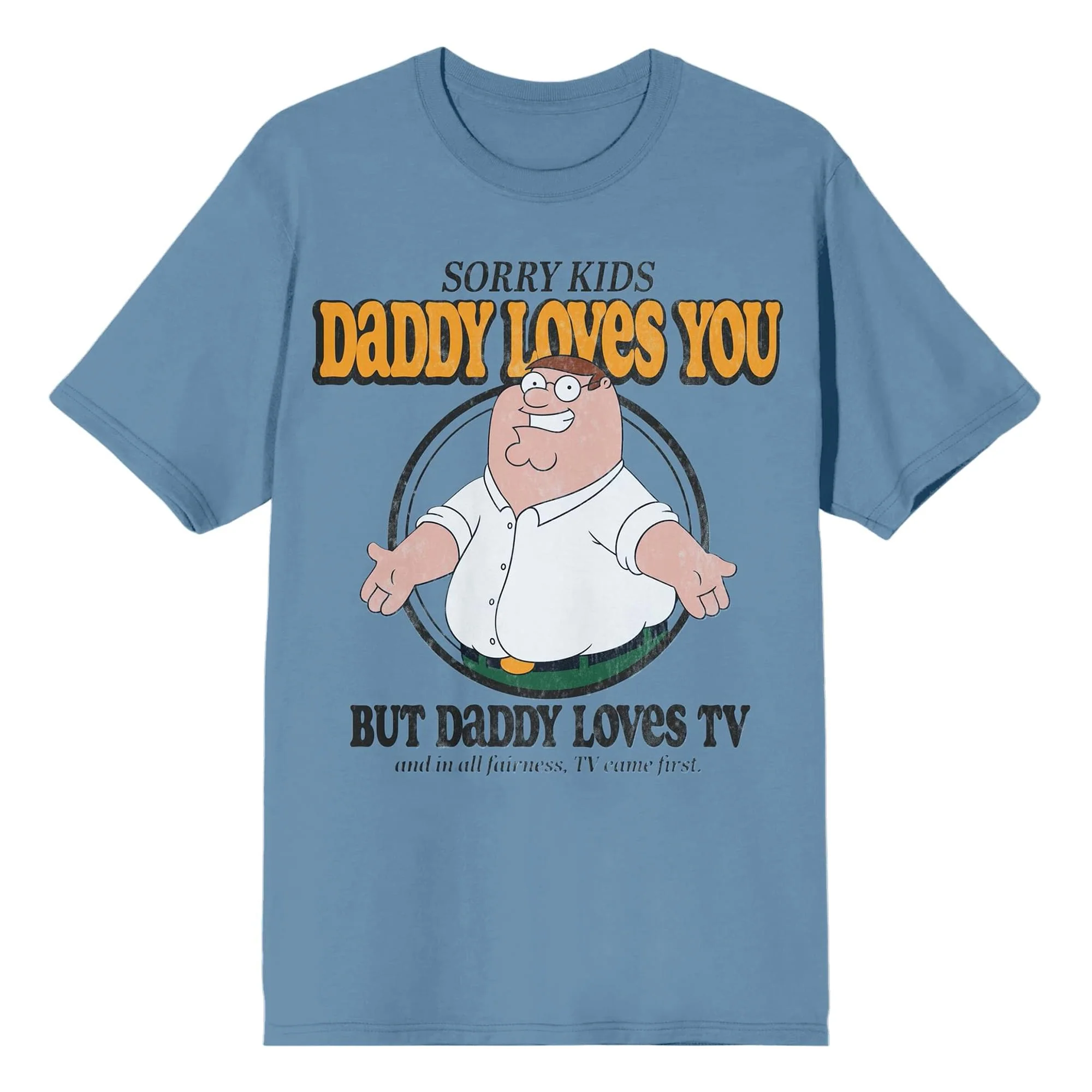 Family Guy Daddy Loves TV Tee | Mens - Image 8