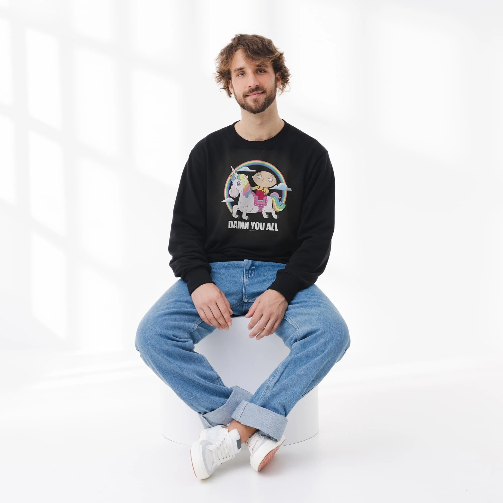 Family Guy Stewie Unicorn Long Sleeve Fleece - Image 19