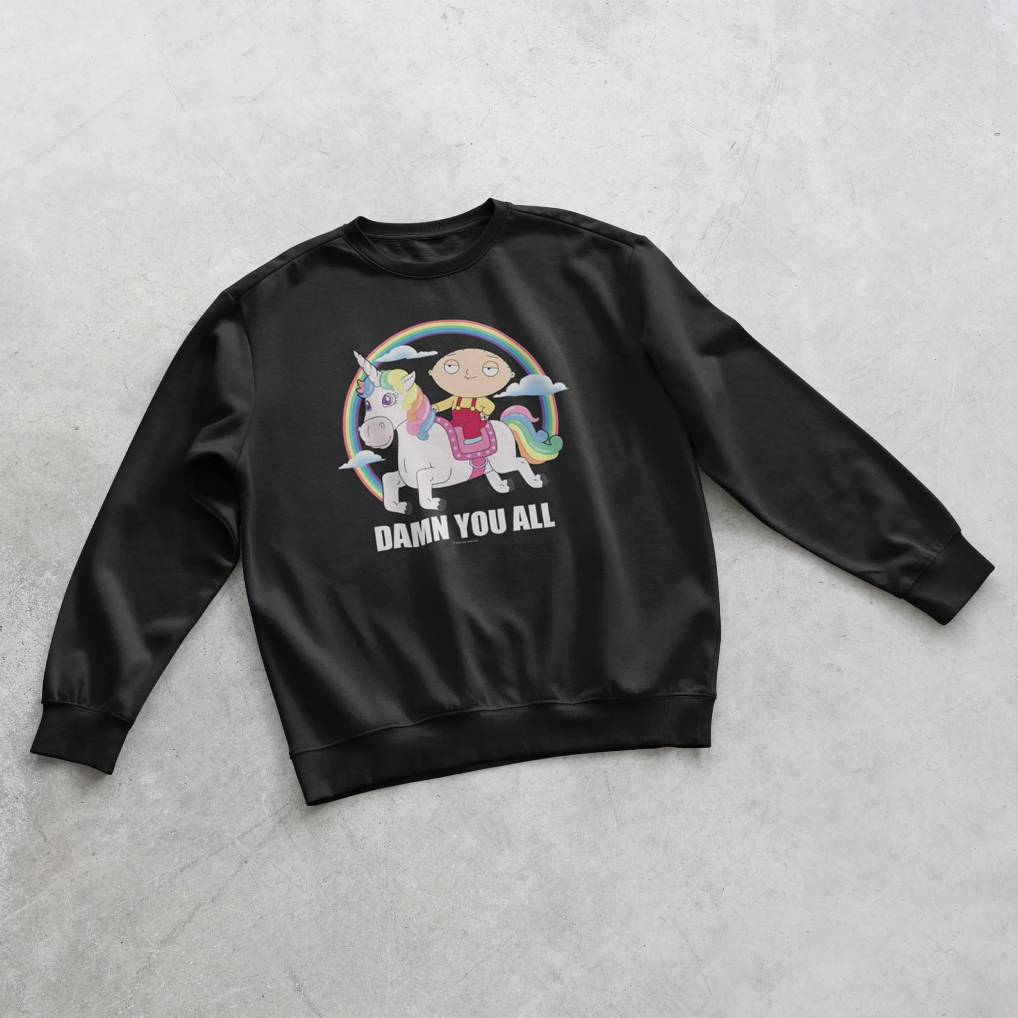 Family Guy Stewie Unicorn Long Sleeve Fleece - Image 22