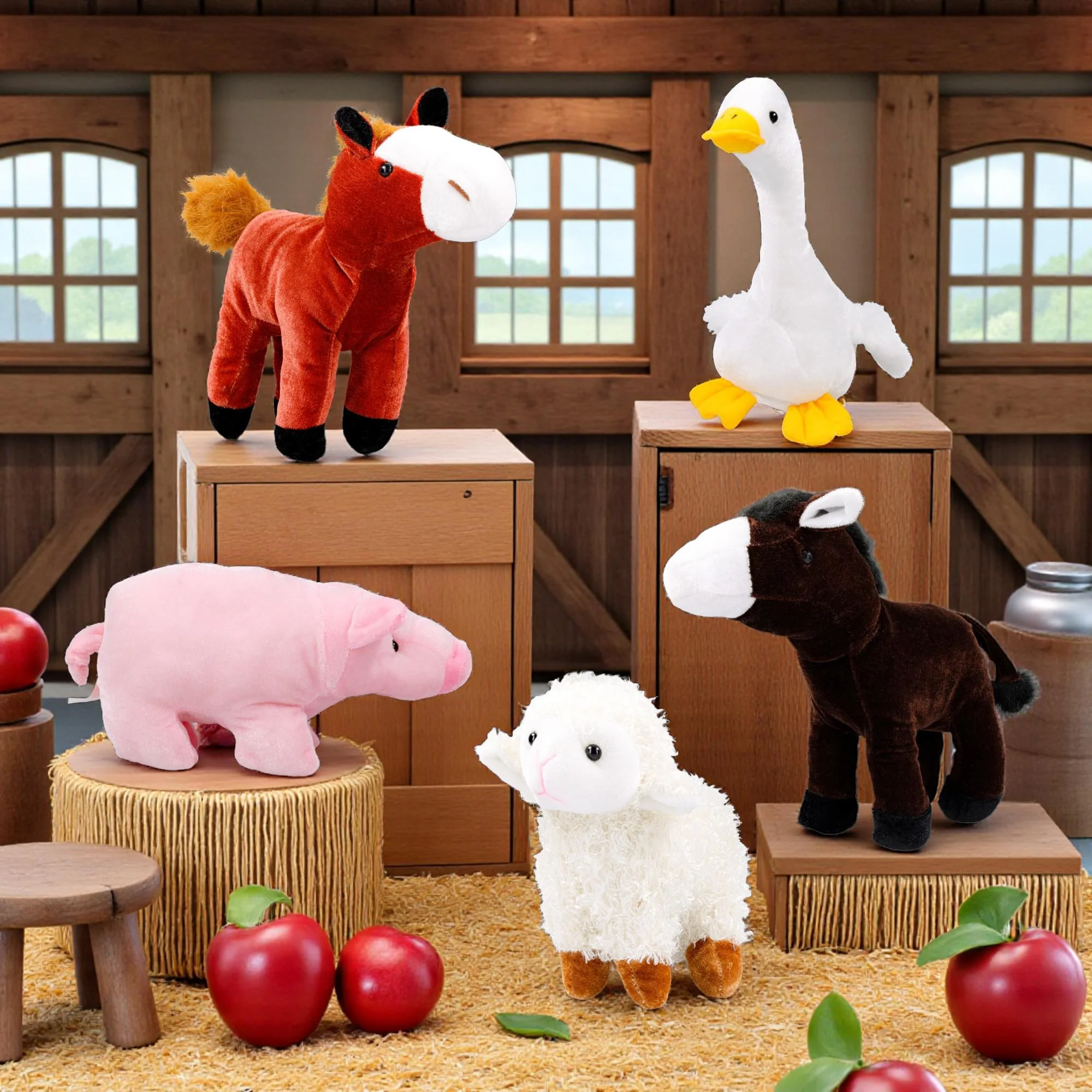 Farm Animals 6 Inch Plush | Sheep - Image 8