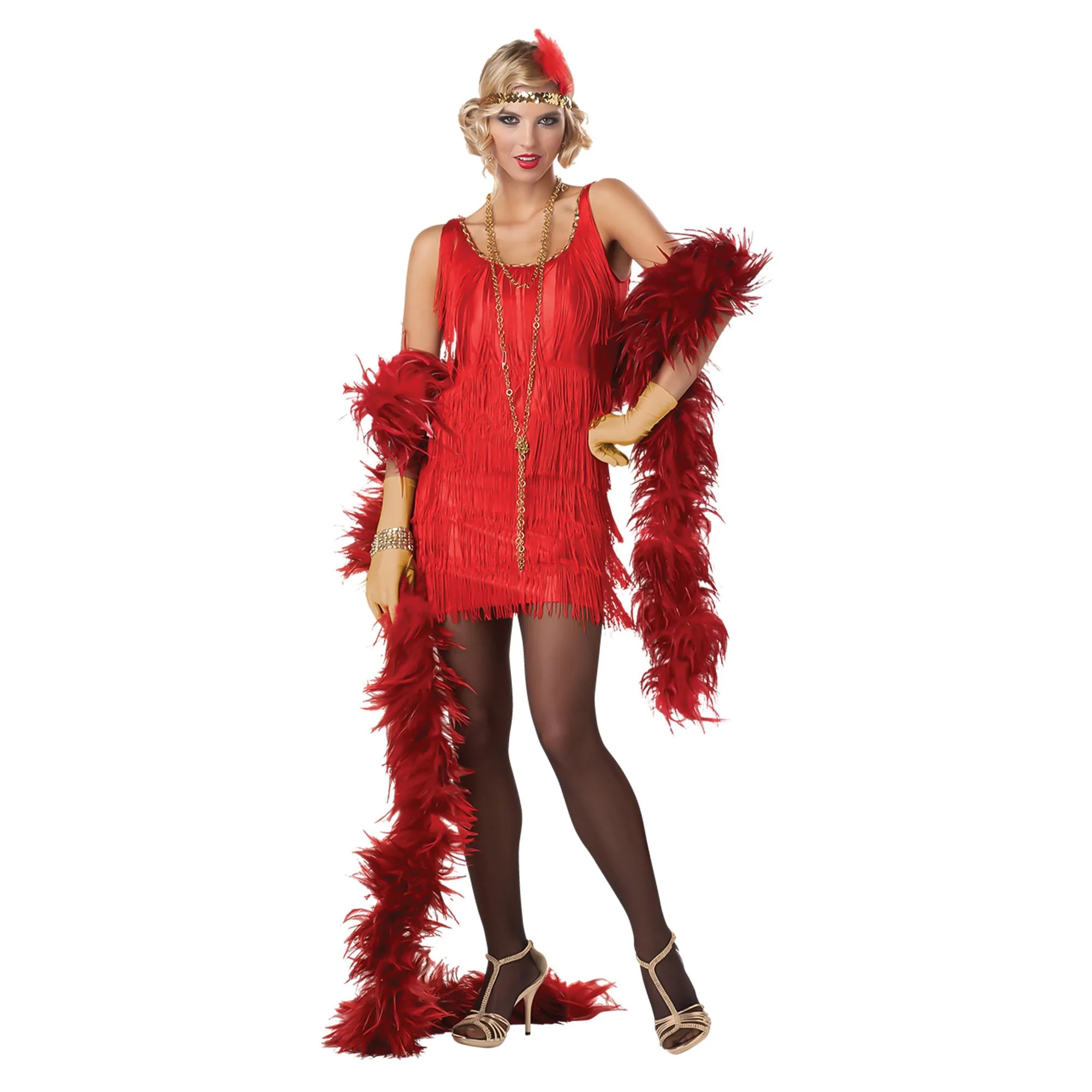 Fashion Flapper Red