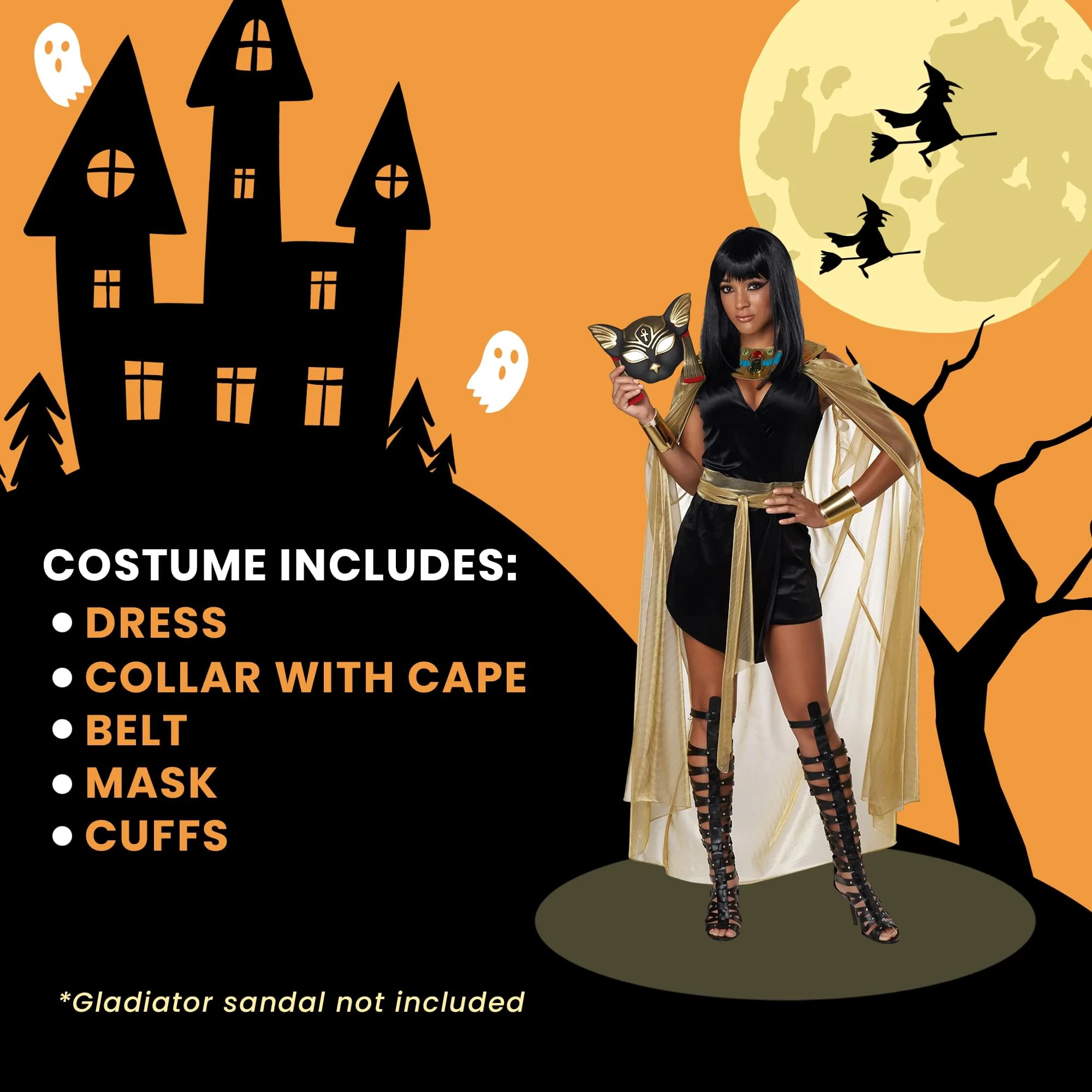 Feline Goddess Costume - Image 5