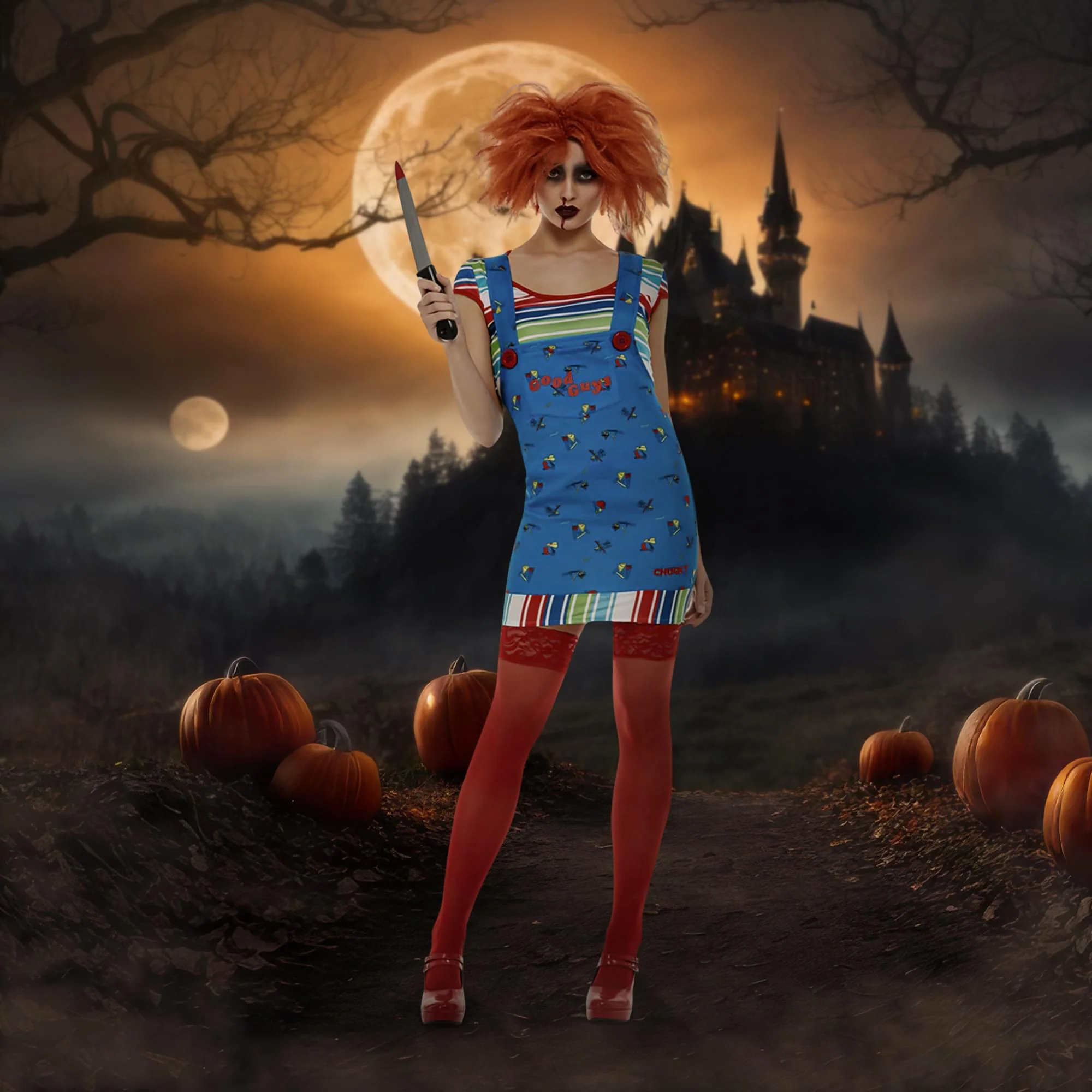 Female Chucky Child Costume - Image 26