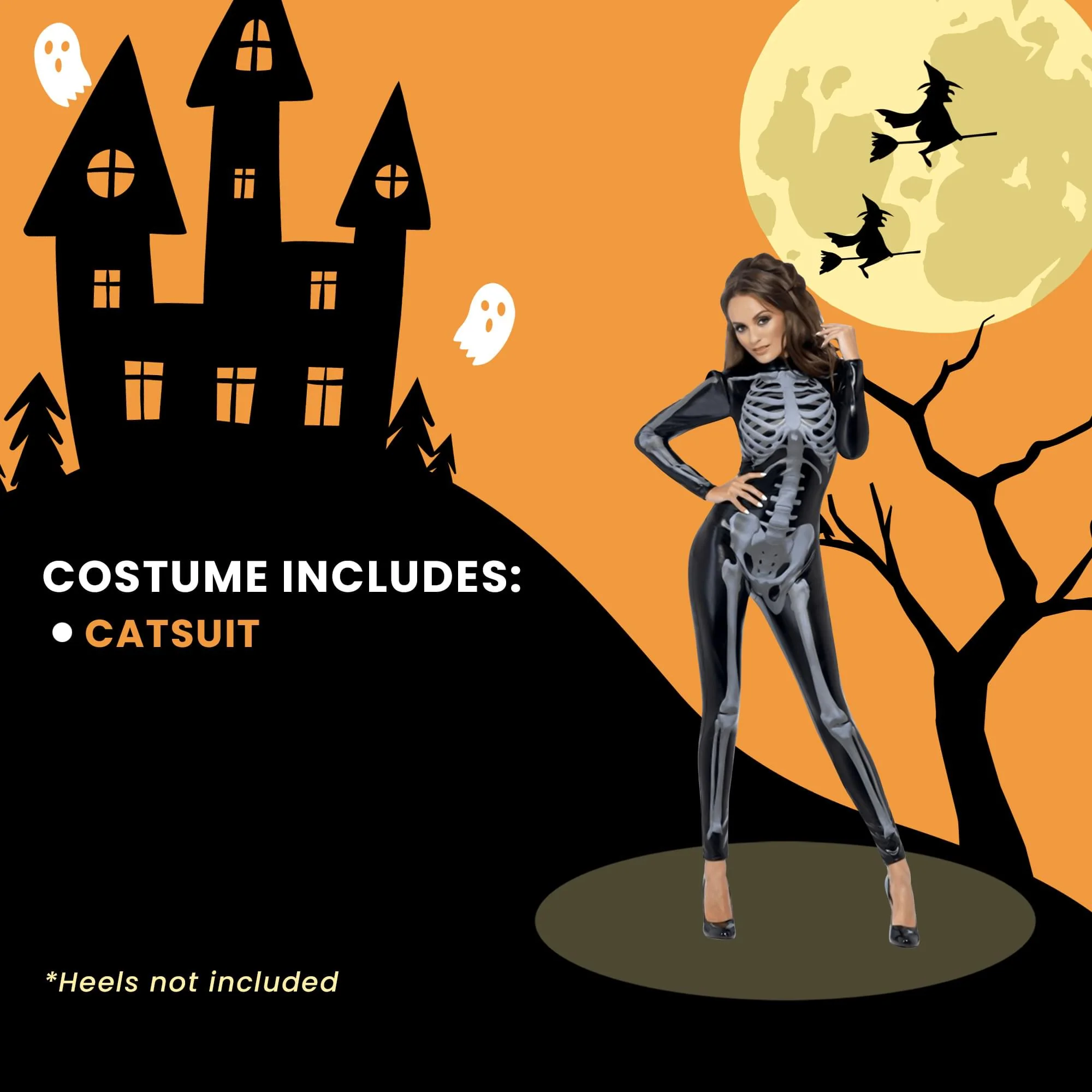 Fever Skeleton Child Costume - Image 19