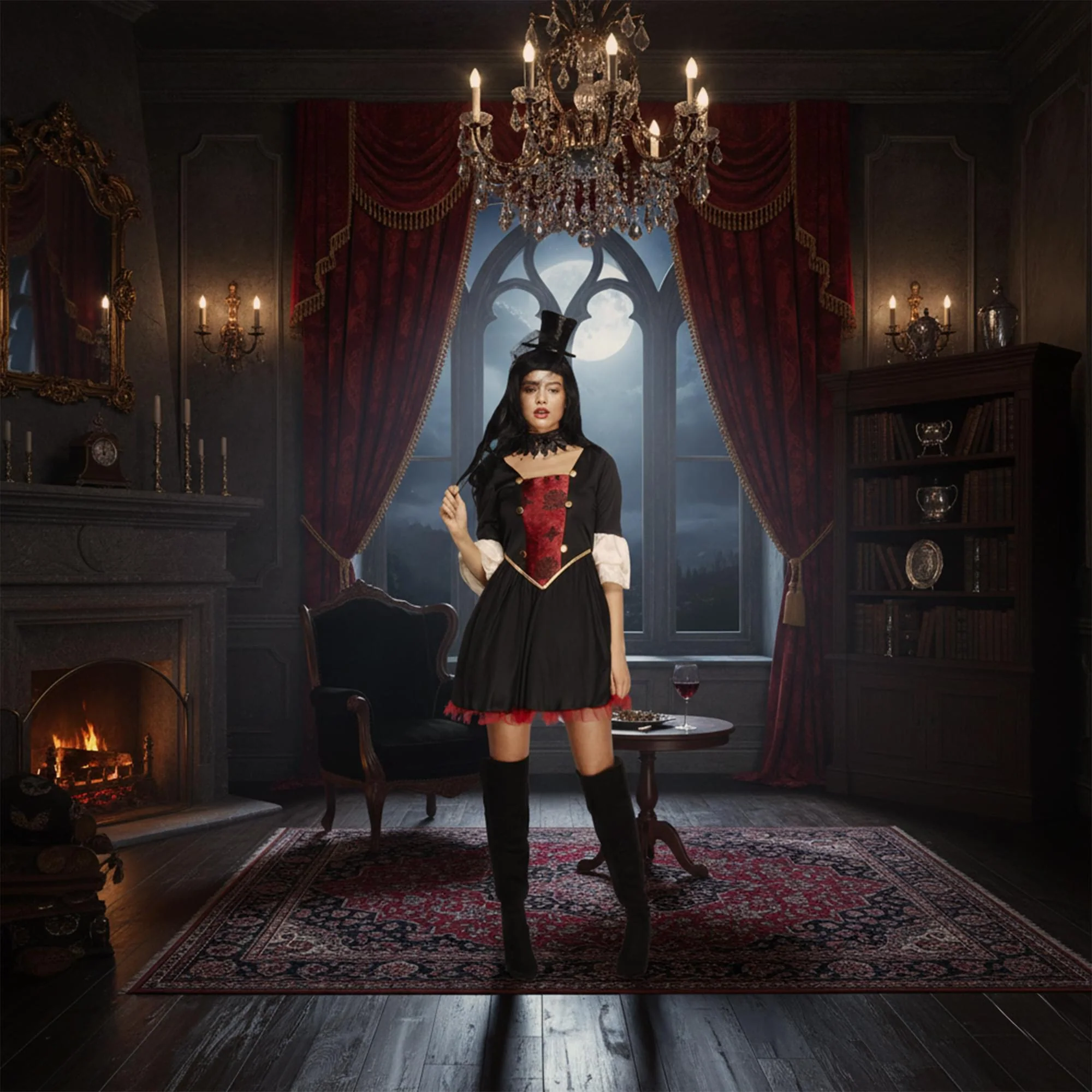 Fever Vampire Adult Costume - Image 15