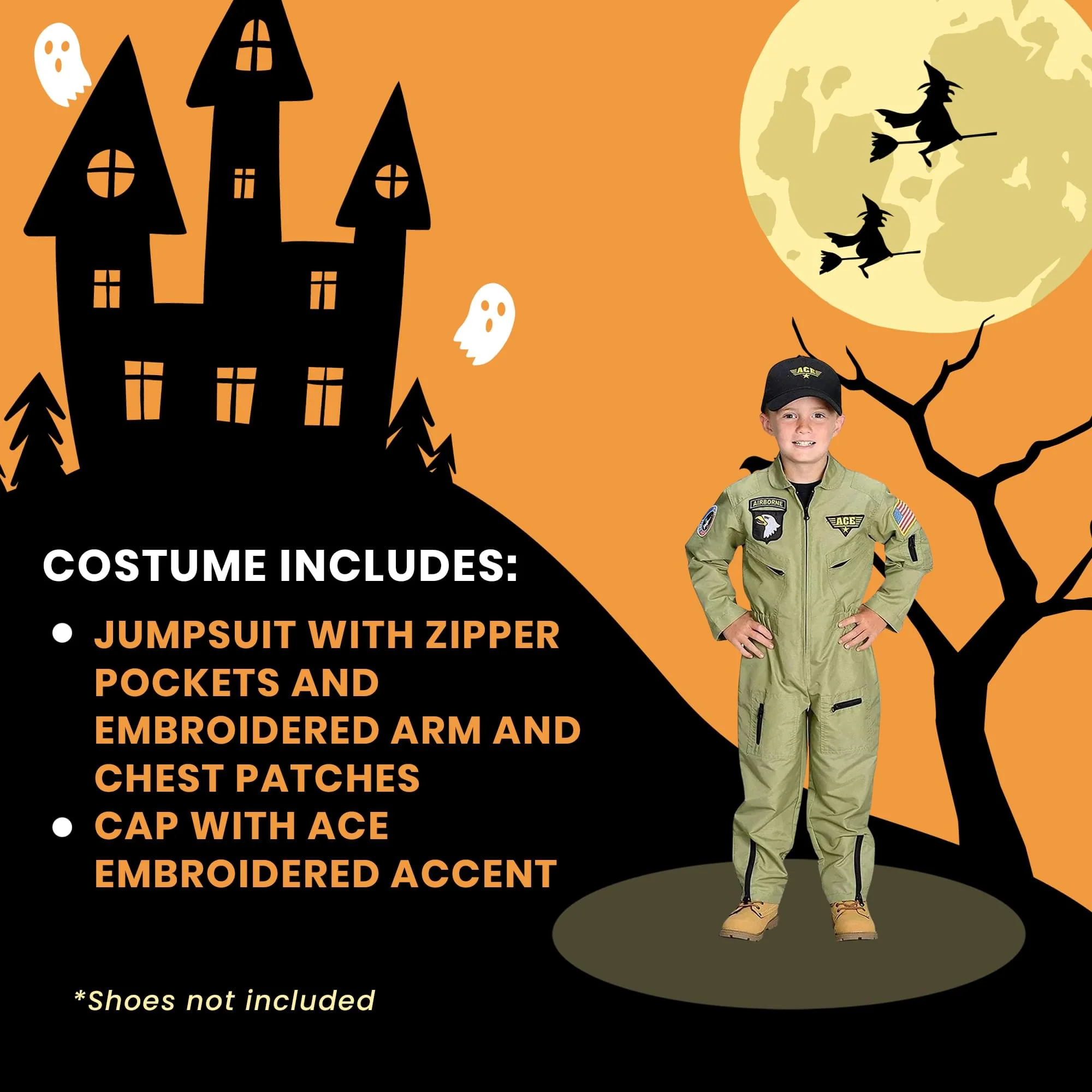 Fighter Pilot Child Costume - Image 6