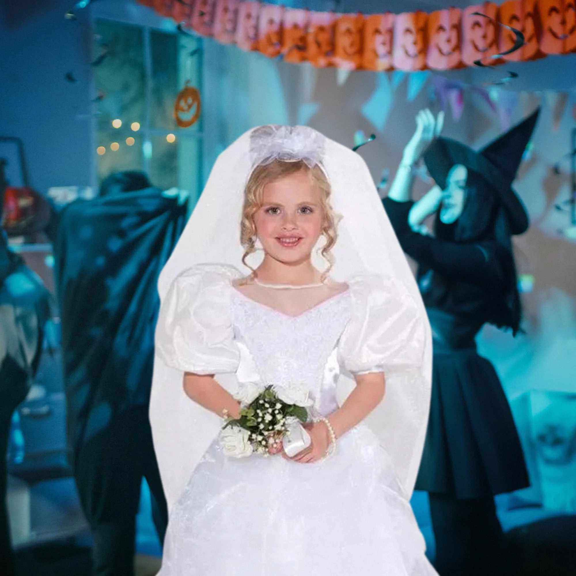 First Dance With Daddy Wedding Gown Costume Child - Image 3