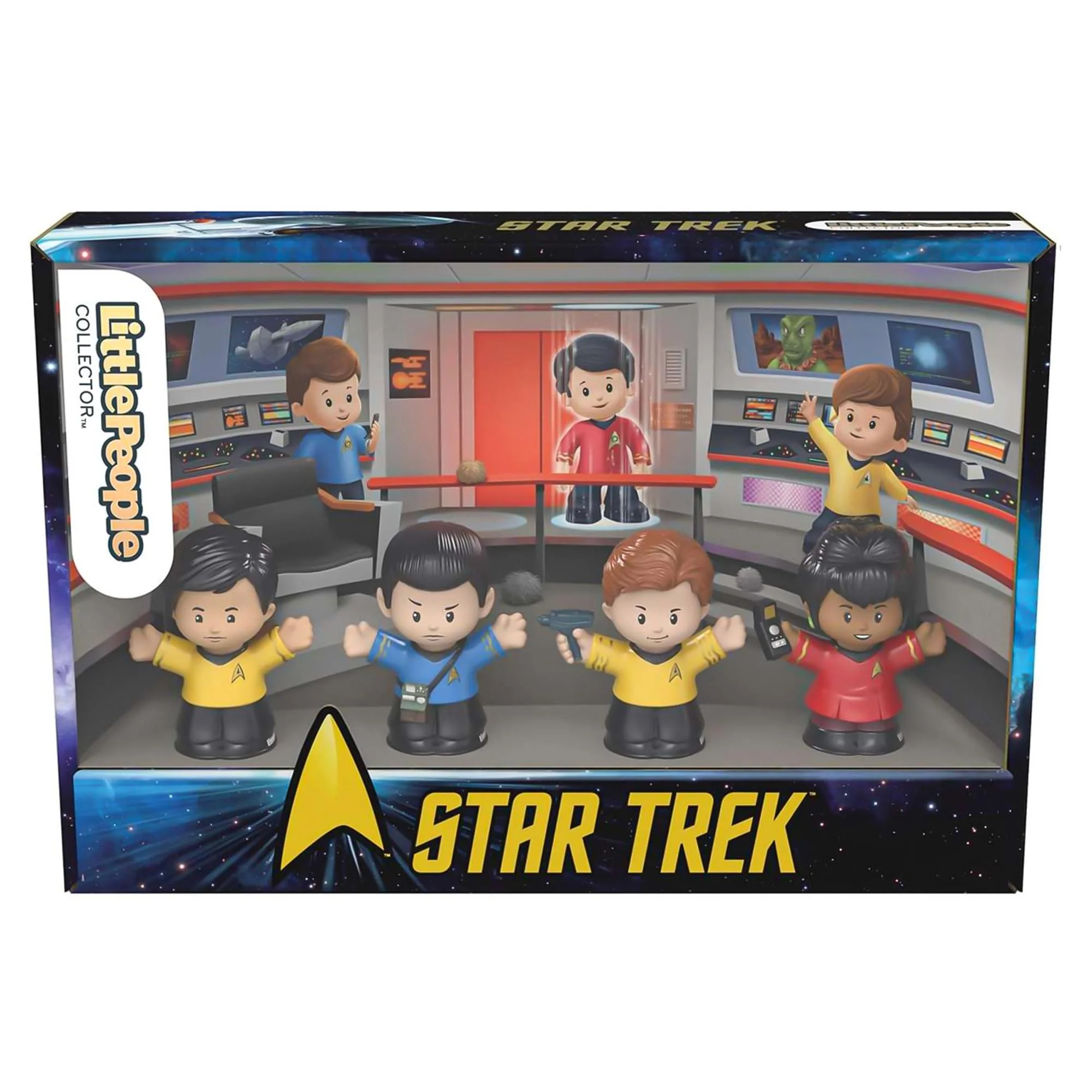 Fisher-Price Little People Star Trek TOS 4 Figure Set - Image 2