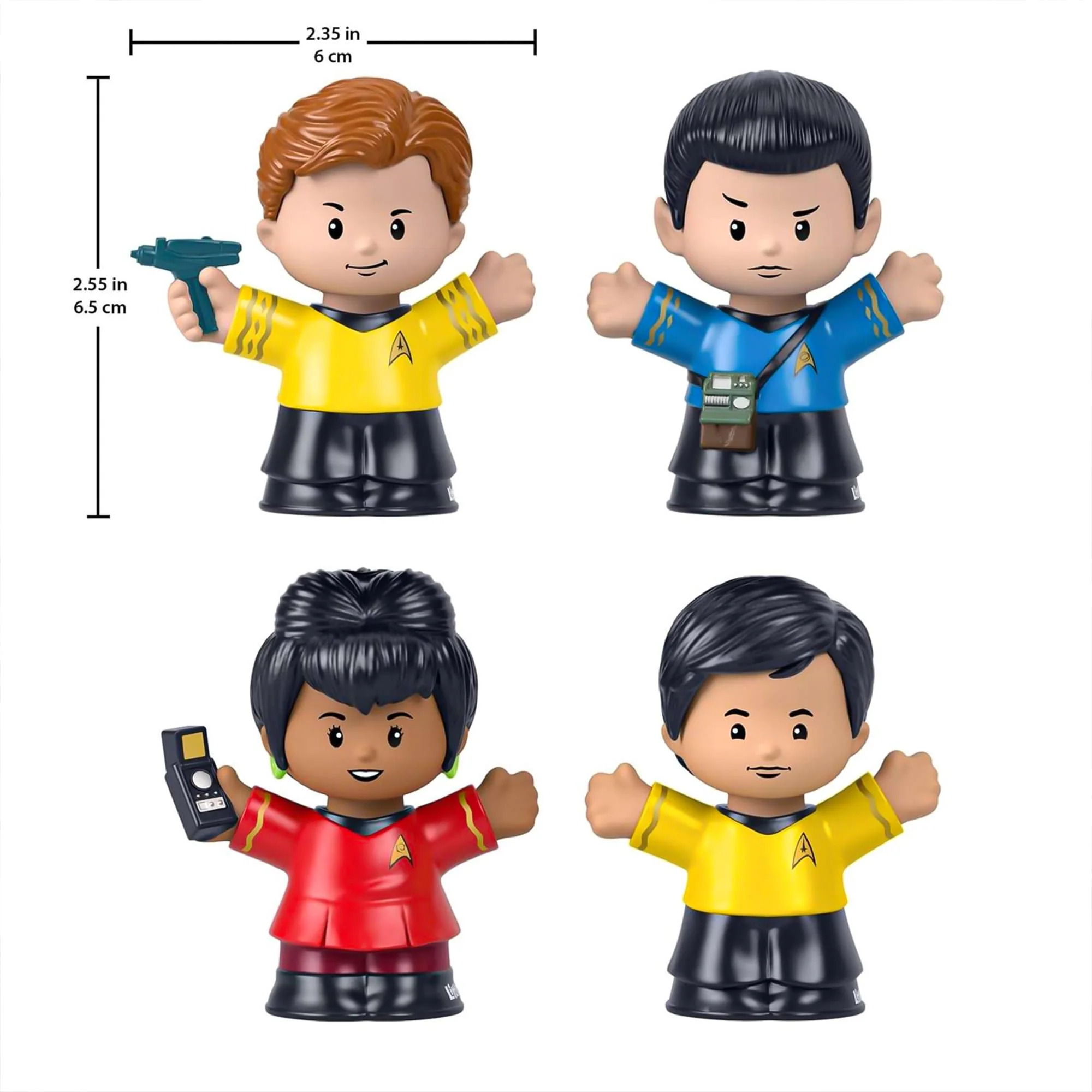 Fisher-Price Little People Star Trek TOS 4 Figure Set - Image 7