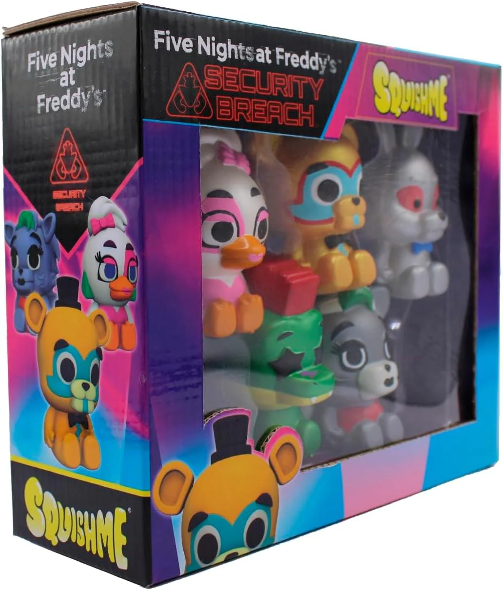 Five Nights At Freddys 5 Piece SquishMe Collectors Box - Image 3