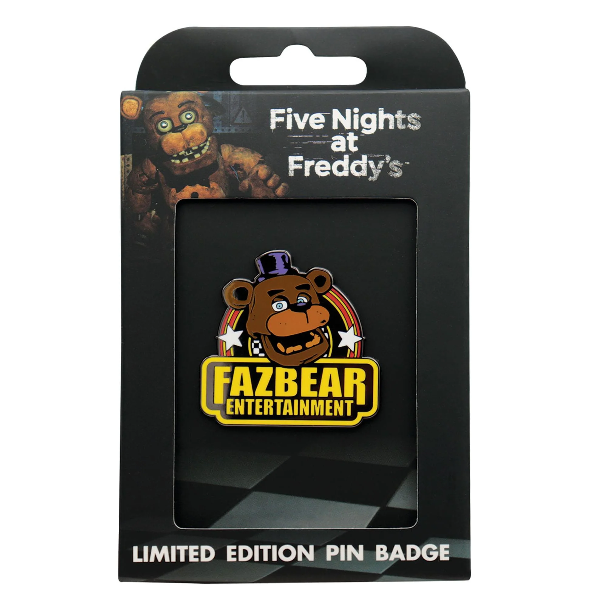 Five Nights At Freddy's "Fazbear Entertainment" Limited Edition Pin Badge - Image 2