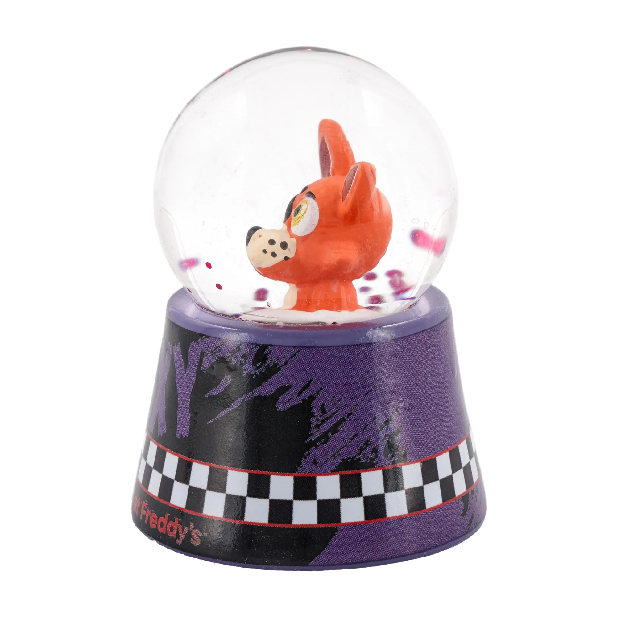 Five Nights At Freddy's Foxy The Pirate Mini Light-Up Snow Globe | 3 Inches Tall - Image 3