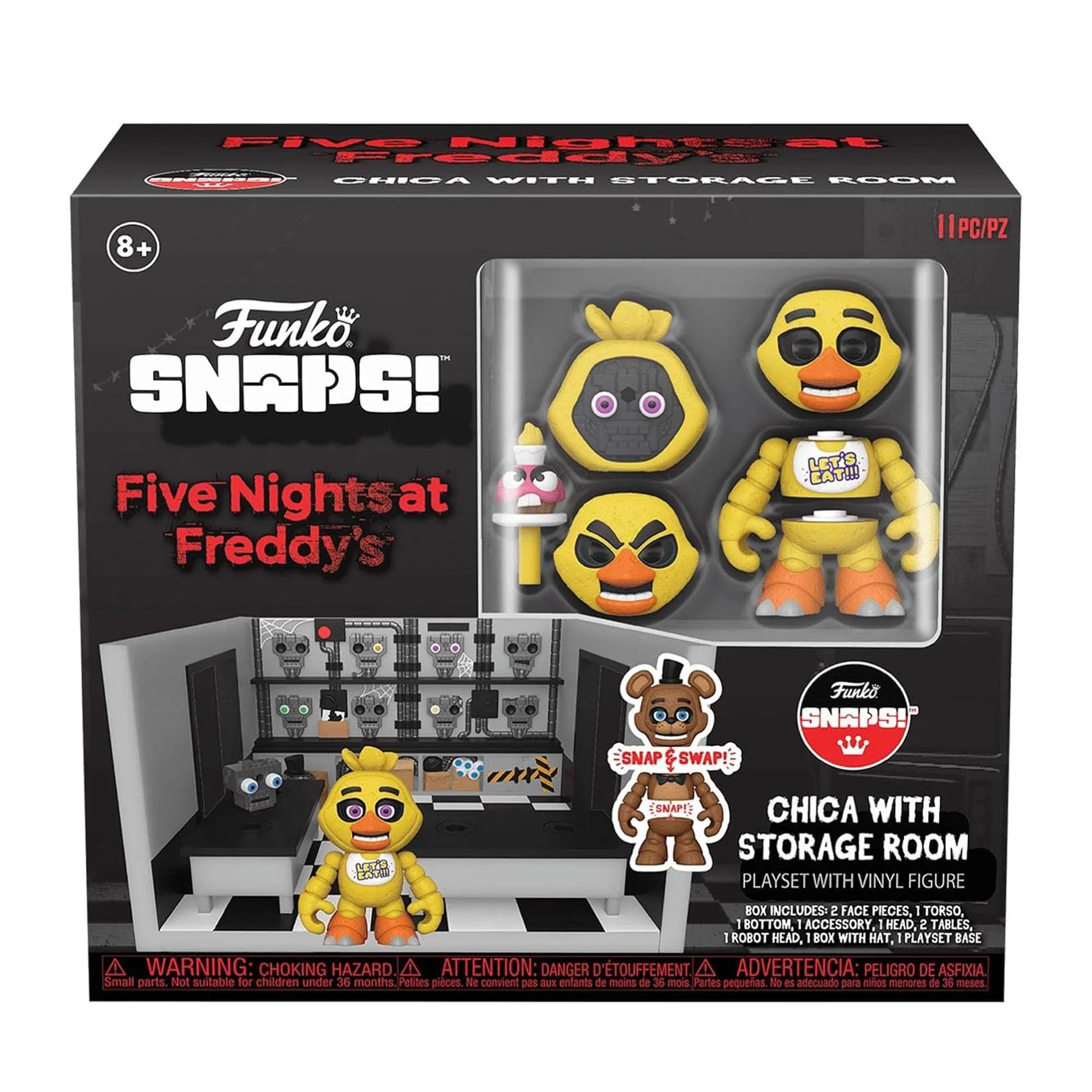 Five Nights at Freddy's Funko Snaps! Chica with Storage Room - Image 2