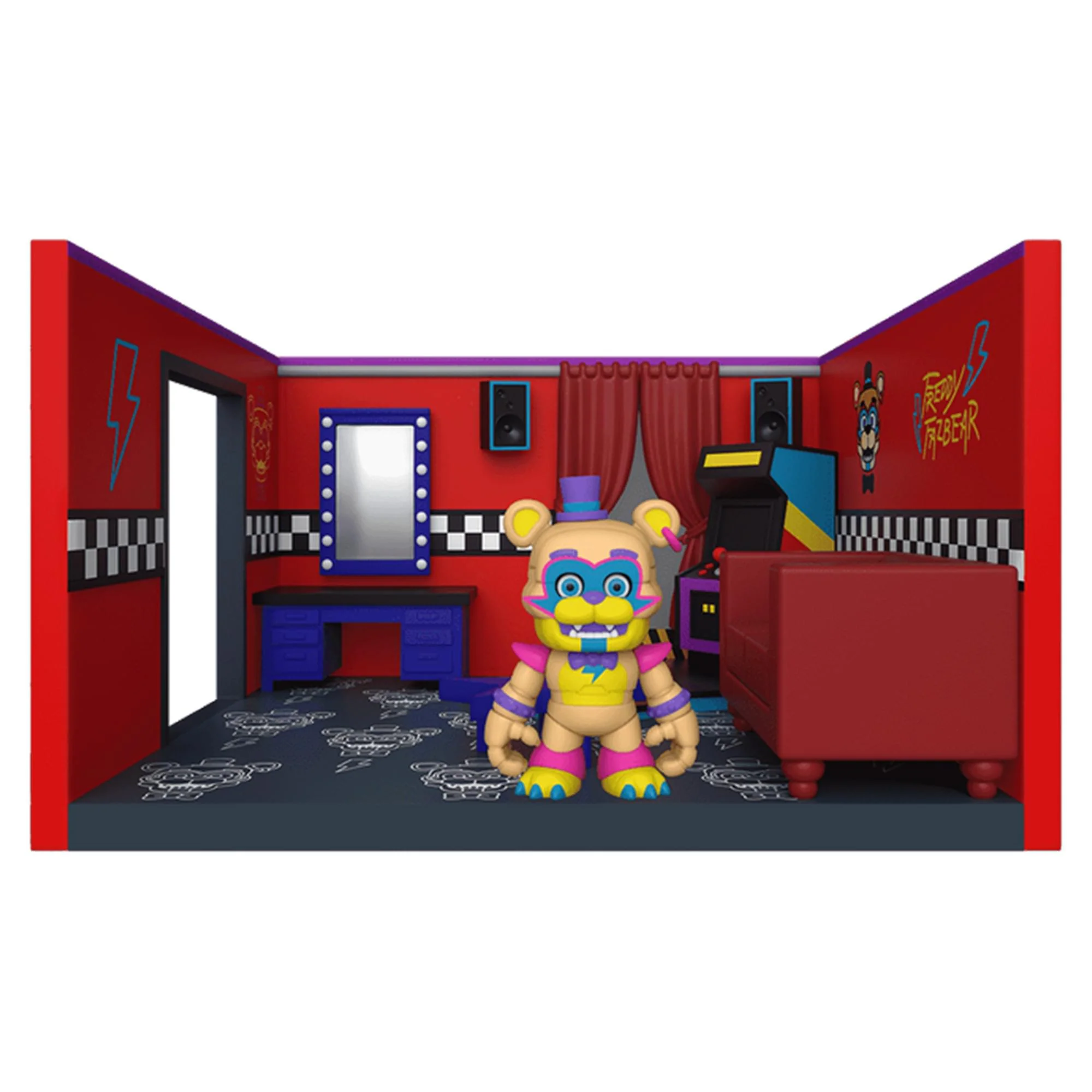Five Nights at Freddy's Funko Snaps! Glamrock Freddy with Dressing Room - Image 3