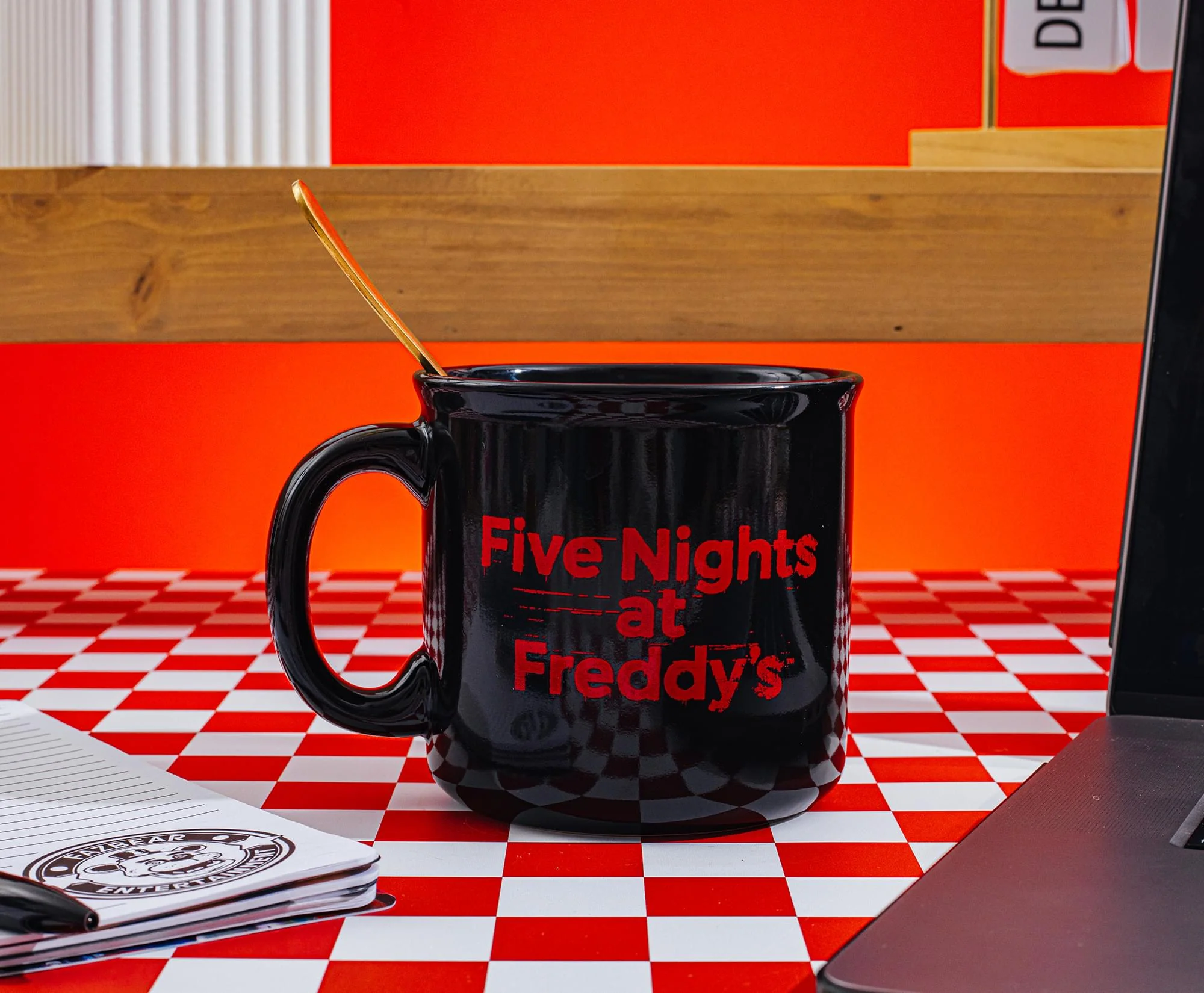 Five Nights At Freddy's "Game Over" Ceramic Camper Mug | Holds 20 Ounces - Image 3
