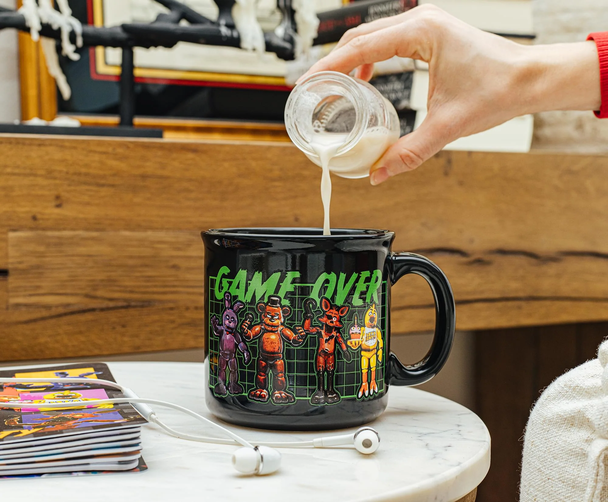 Five Nights At Freddy's "Game Over" Ceramic Camper Mug | Holds 20 Ounces - Image 7