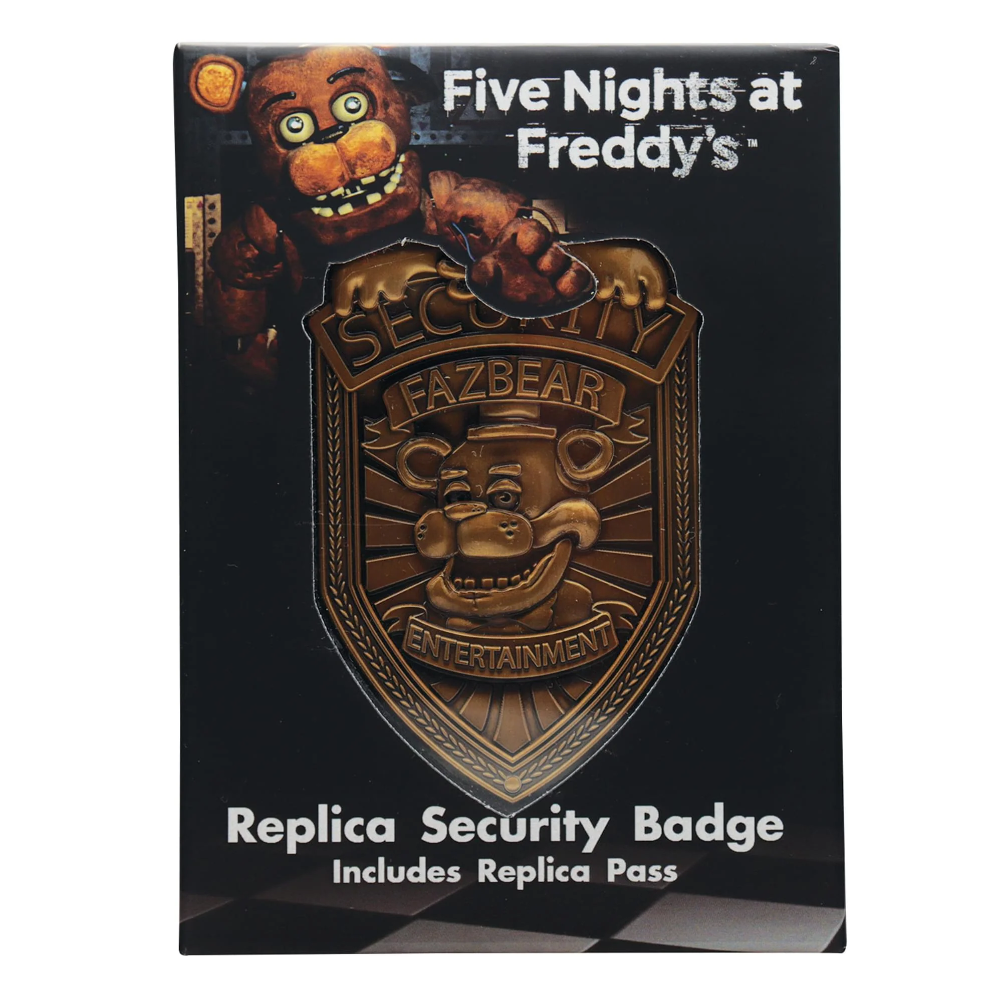 Five Nights at Freddy's Security Badge Metal Replica - Image 2