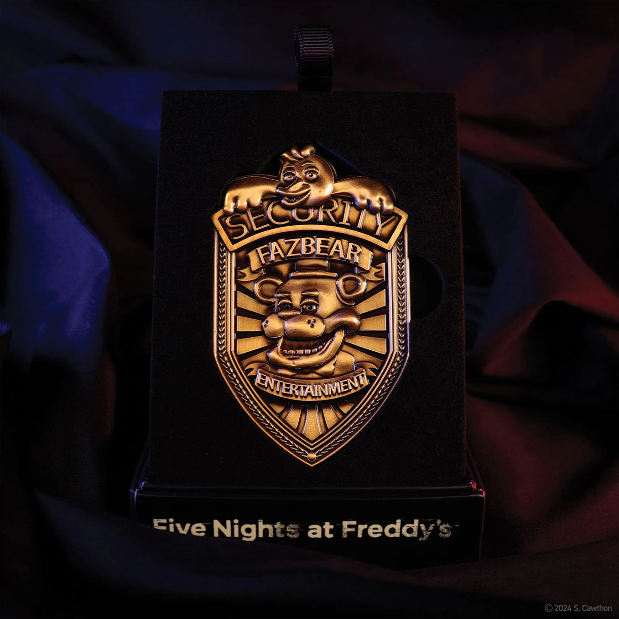 Five Nights at Freddy's Security Badge Metal Replica - Image 5