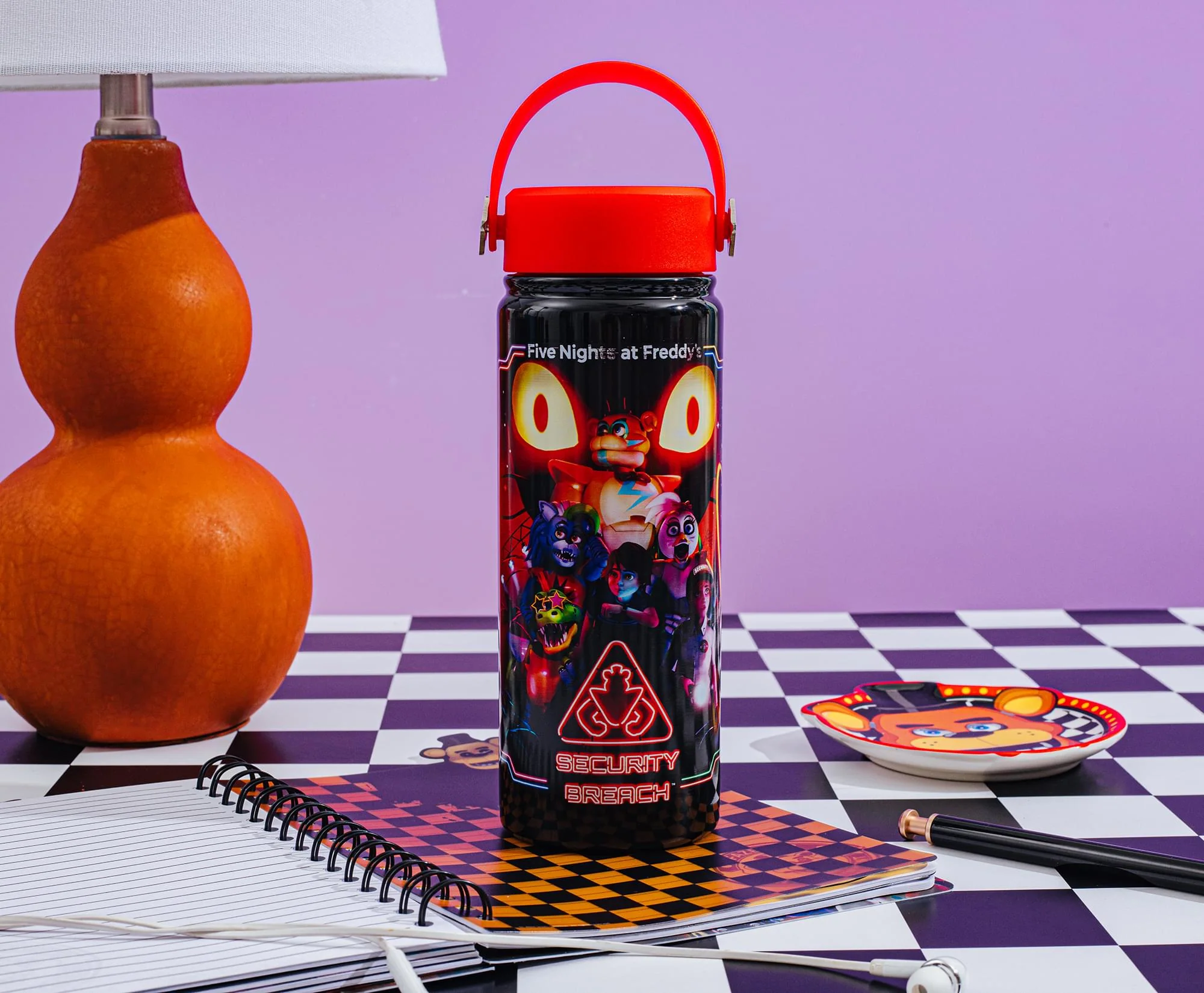 Five Nights At Freddy's: Security Breach 20-Ounce Stainless Steel Water Bottle - Image 3