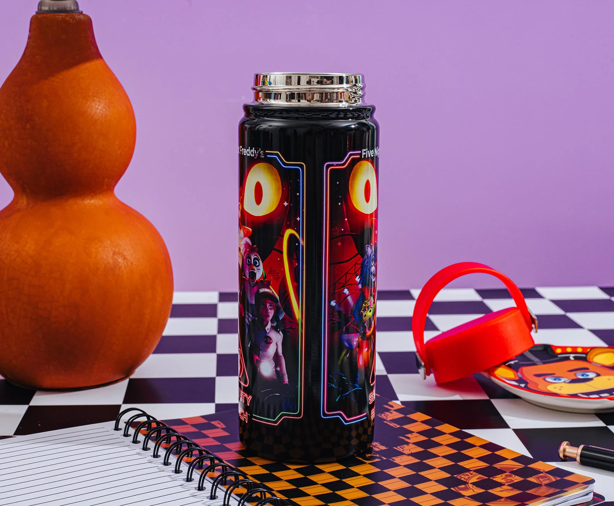 Five Nights At Freddy's: Security Breach 20-Ounce Stainless Steel Water Bottle - Image 8