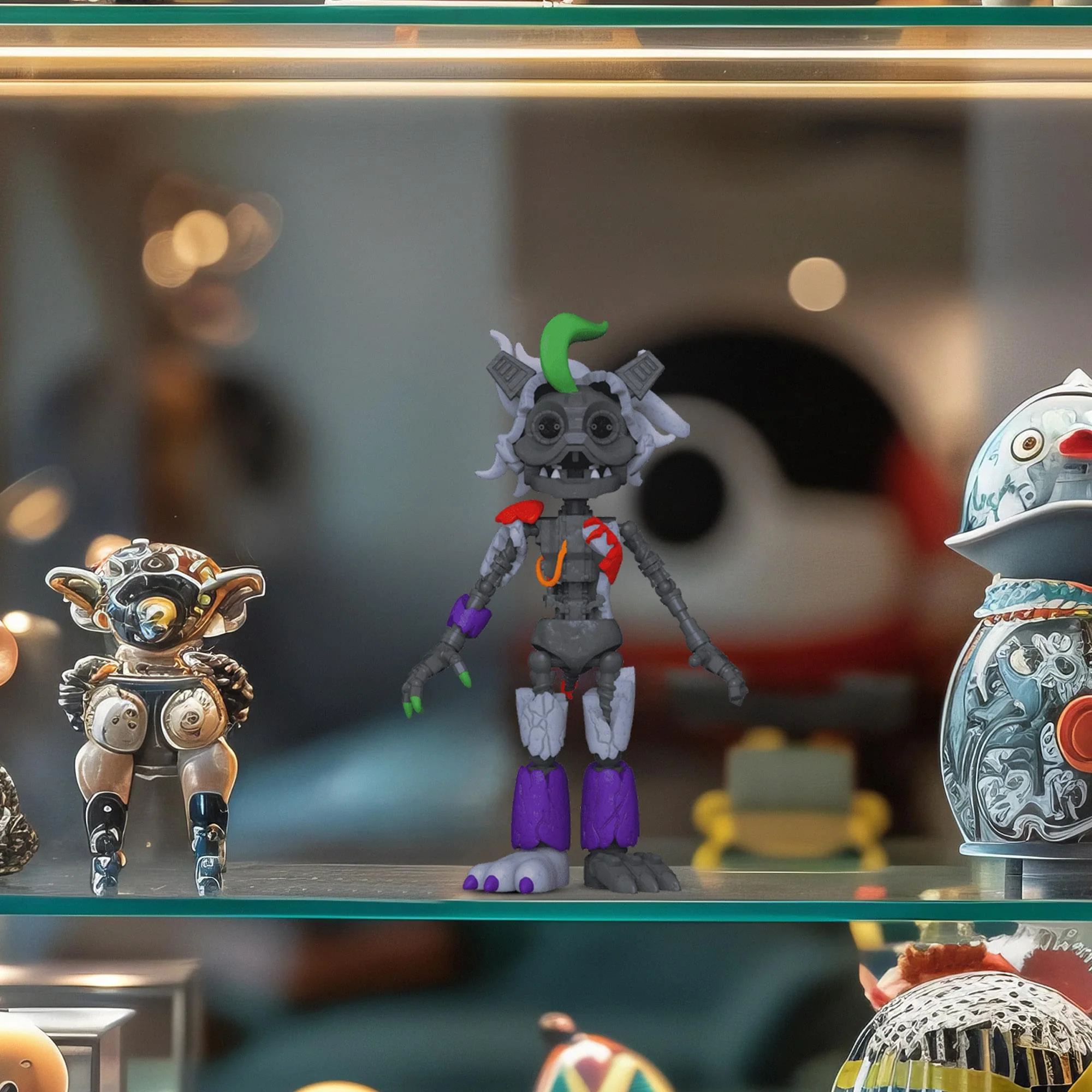 Five Nights at Freddy's Security Breach 5 Inch Action Figure | Ruined Roxy - Image 5