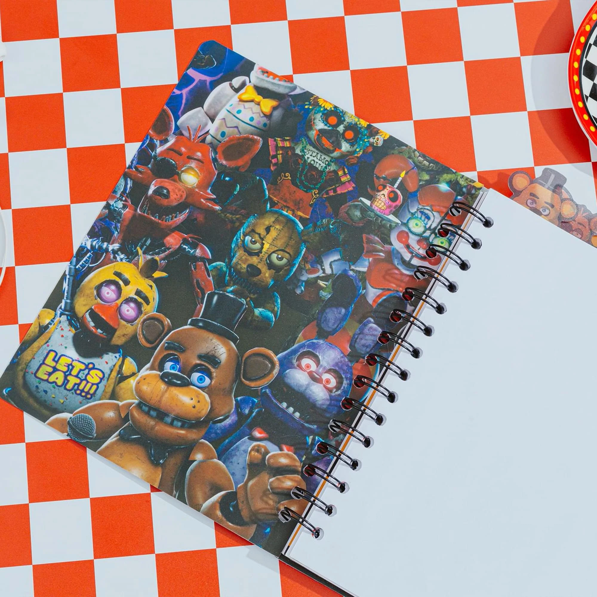 Five Nights At Freddy's: Special Delivery "Let's Party" 6-Tab Spiral Notebook - Image 7