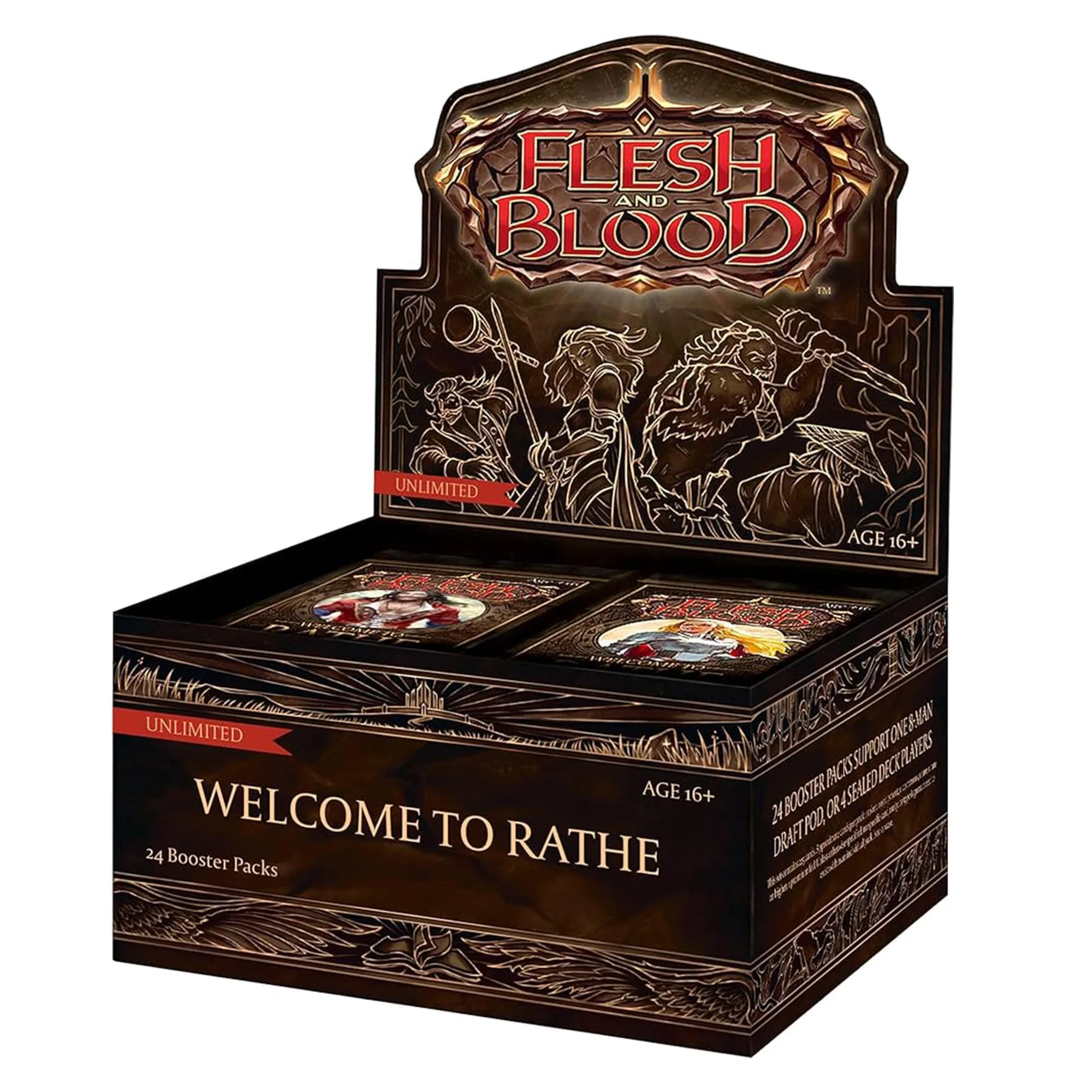 Flesh and Blood TCG: Welcome To Rathe Unlimited Booster Box | 24 Packs - Image 2