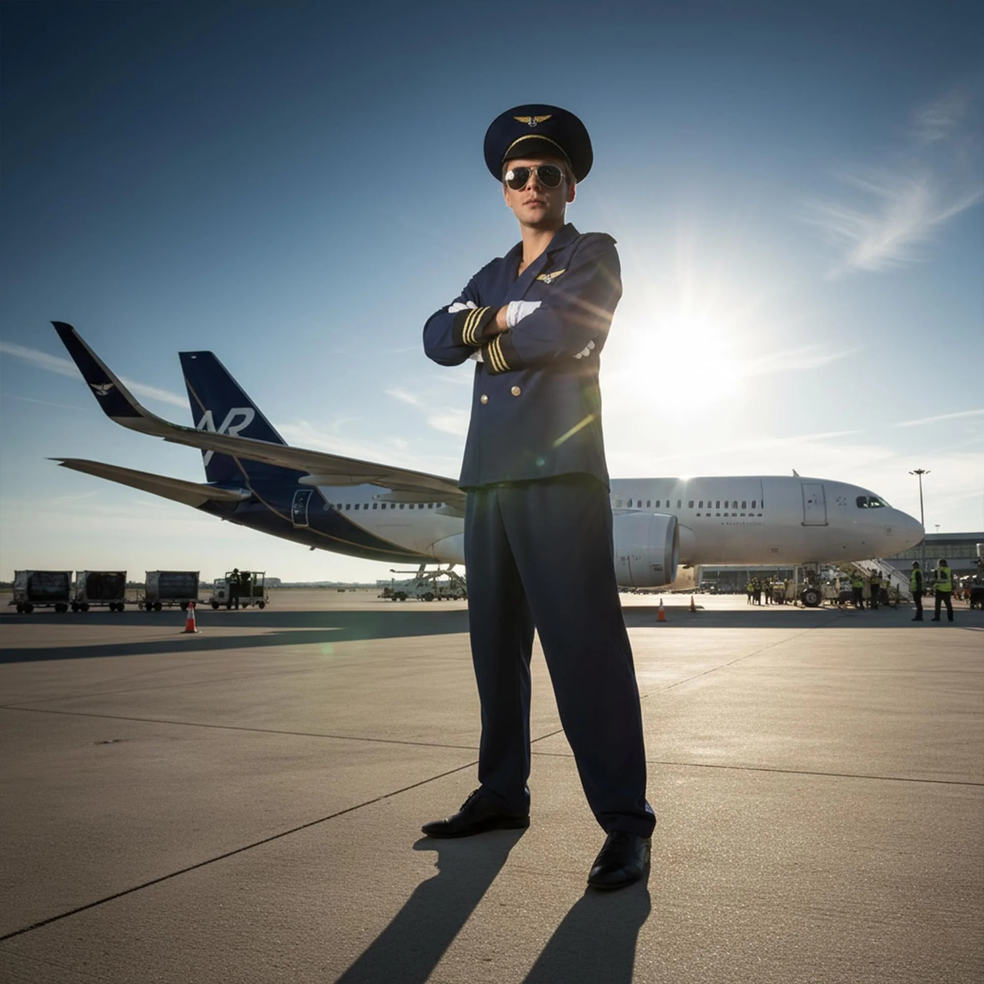Flight Captain Std Adult Costume - Image 10