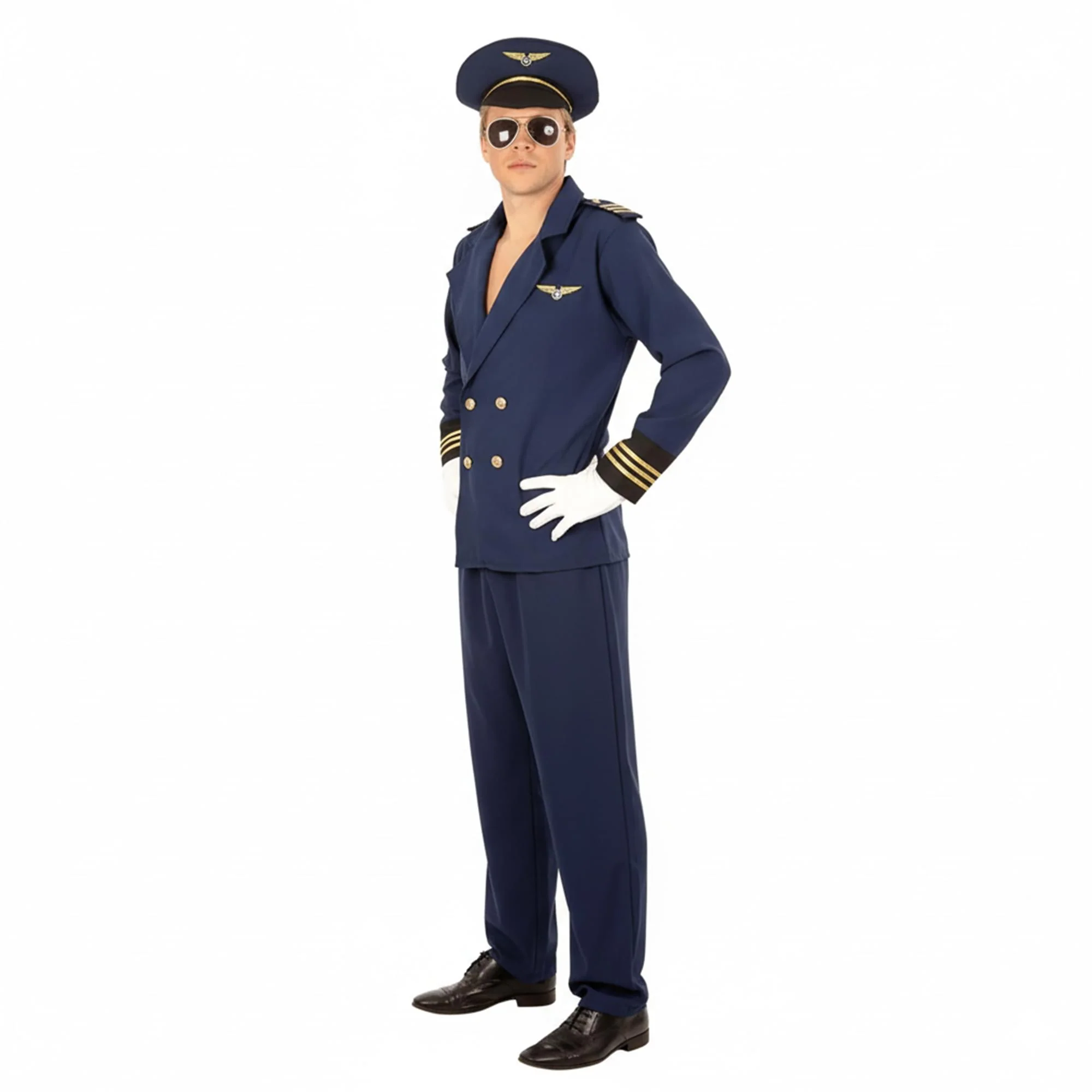 Flight Captain Std Adult Costume - Image 2