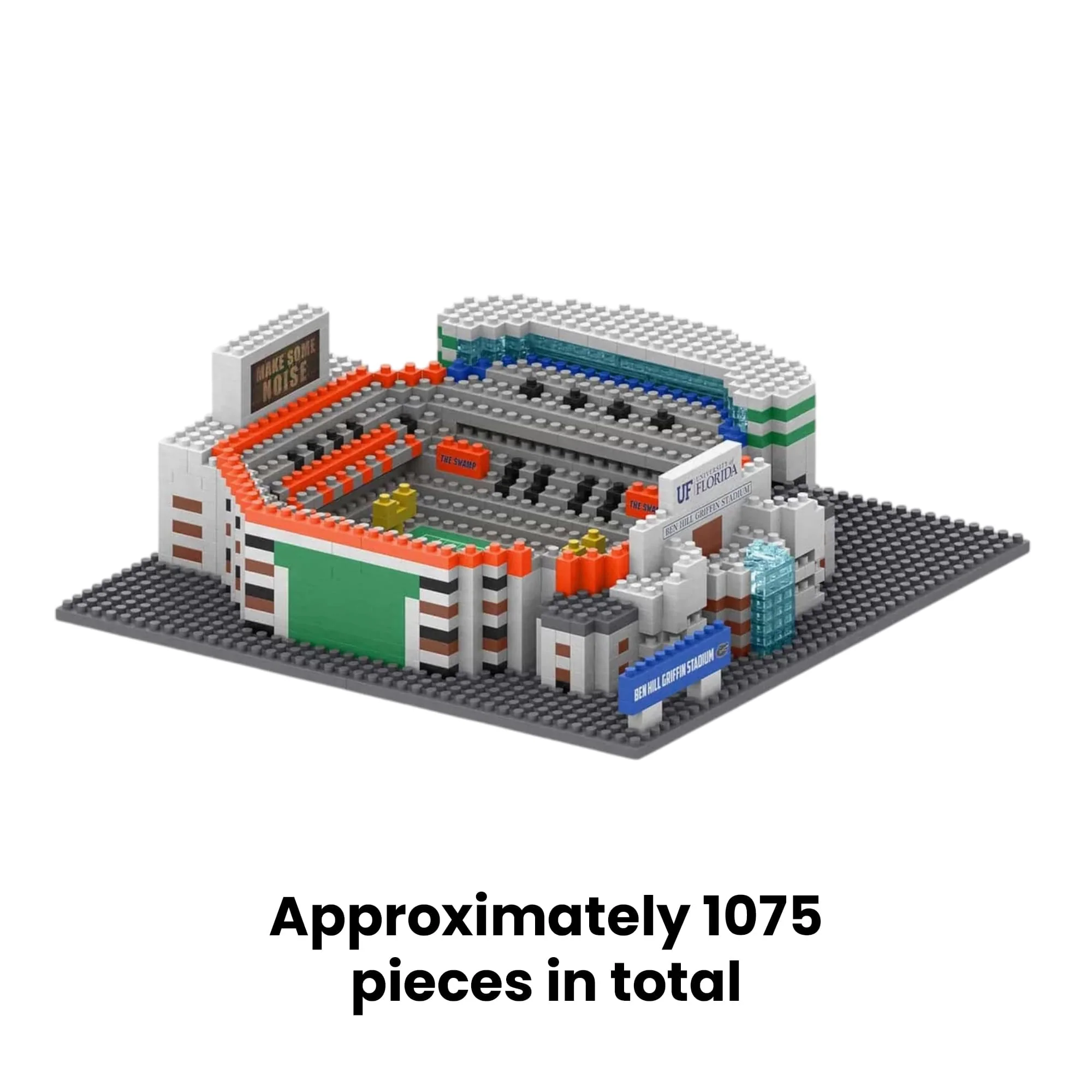 Florida Gators NCAA BRXLZ Mini Stadium 1075-Piece Building Block Set - Image 2