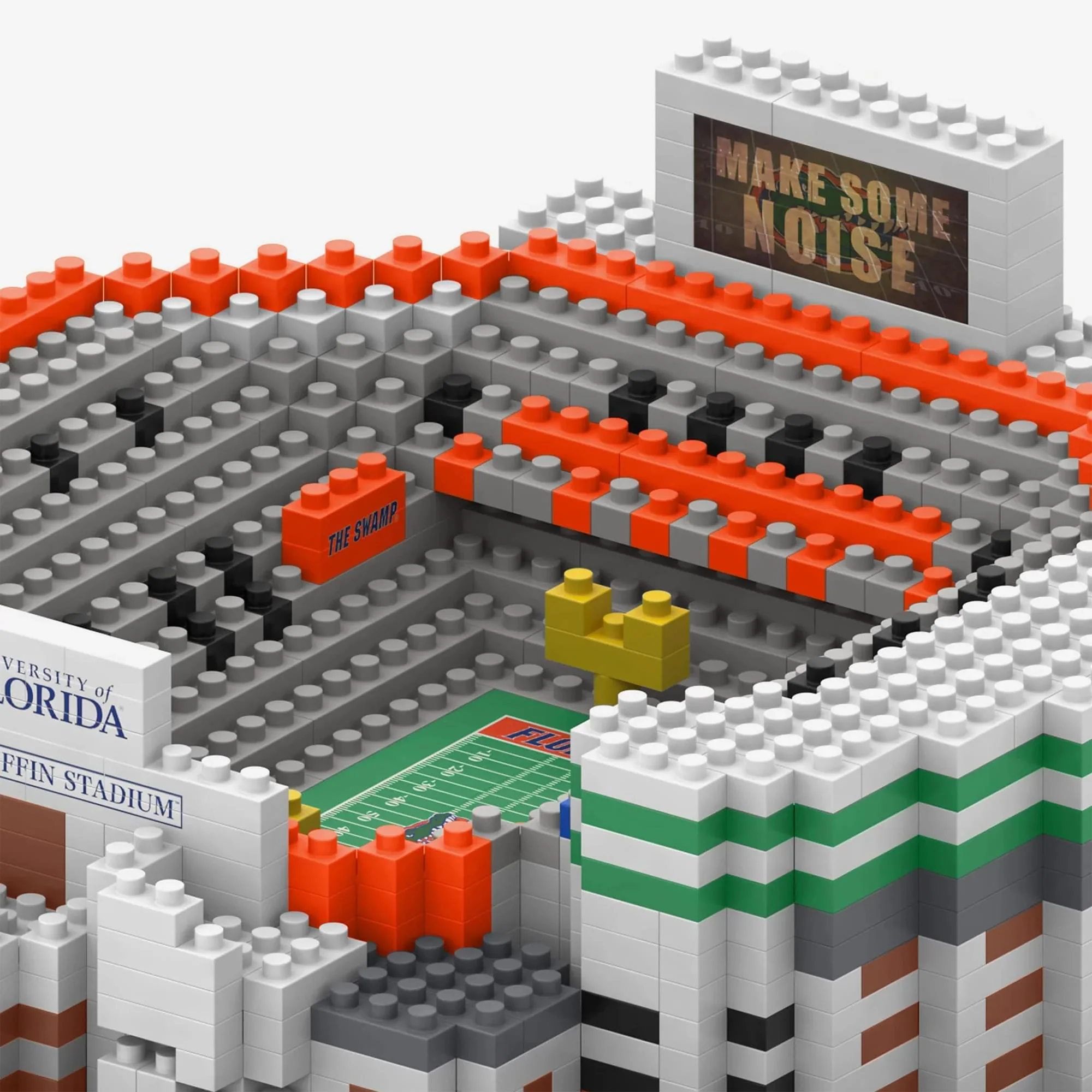 Florida Gators NCAA BRXLZ Mini Stadium 1075-Piece Building Block Set - Image 6