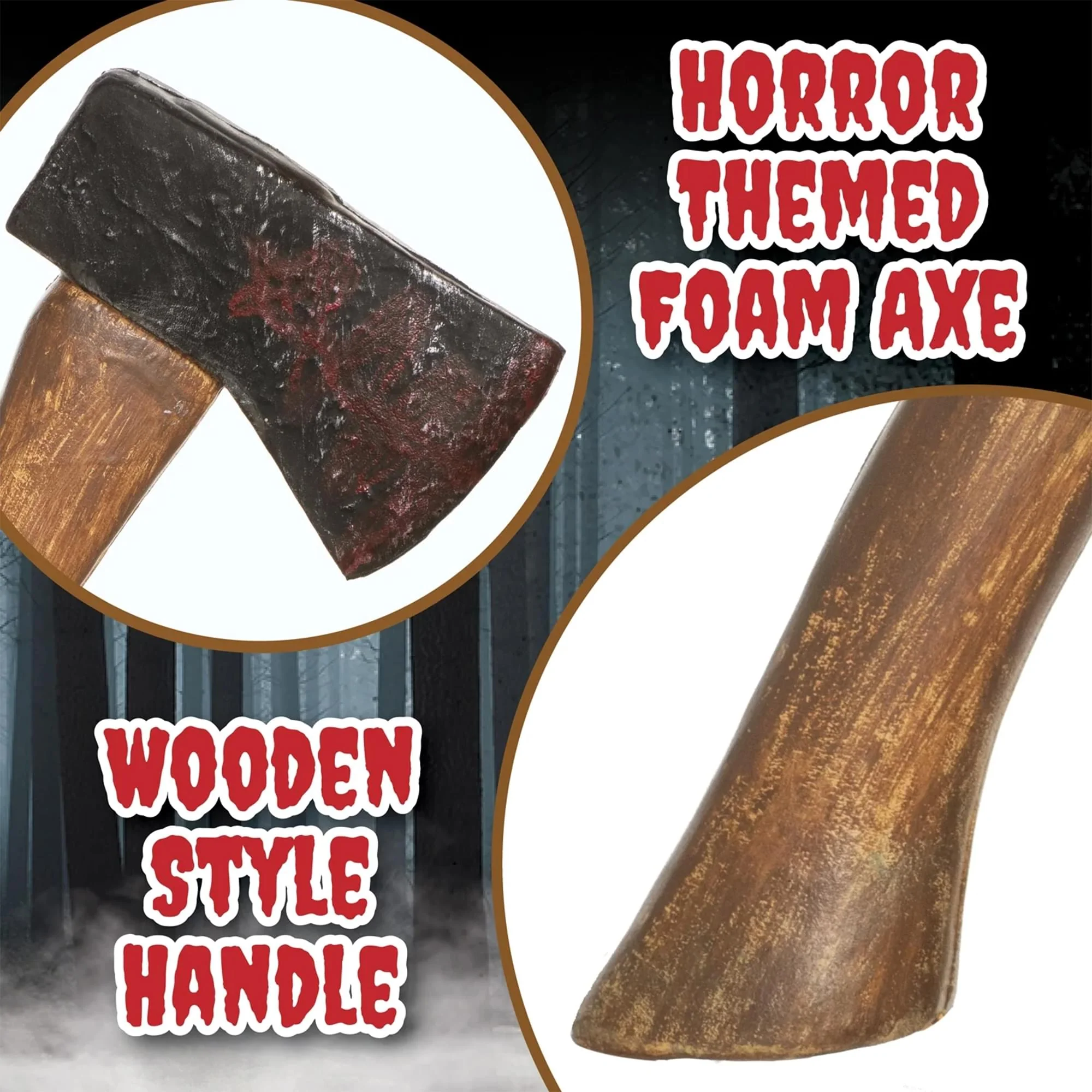 Foam Bloody Axe Adult Costume Accessory - Image 3
