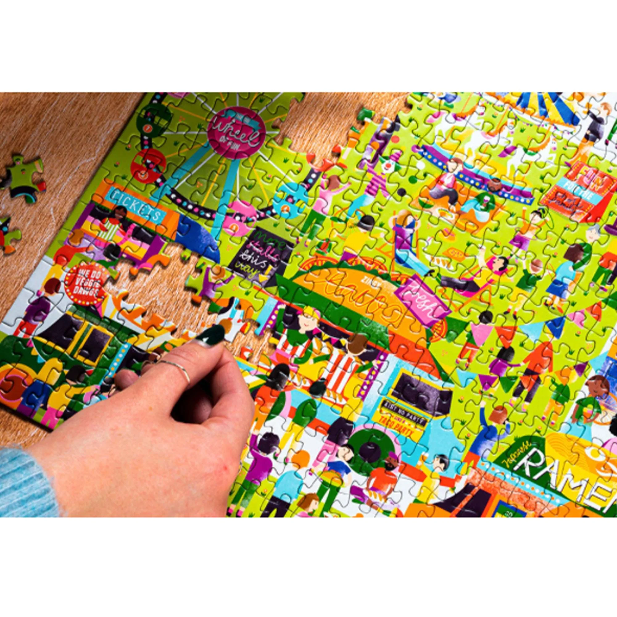 Food Truck Festival 500 Piece Jigsaw Puzzle - Image 4