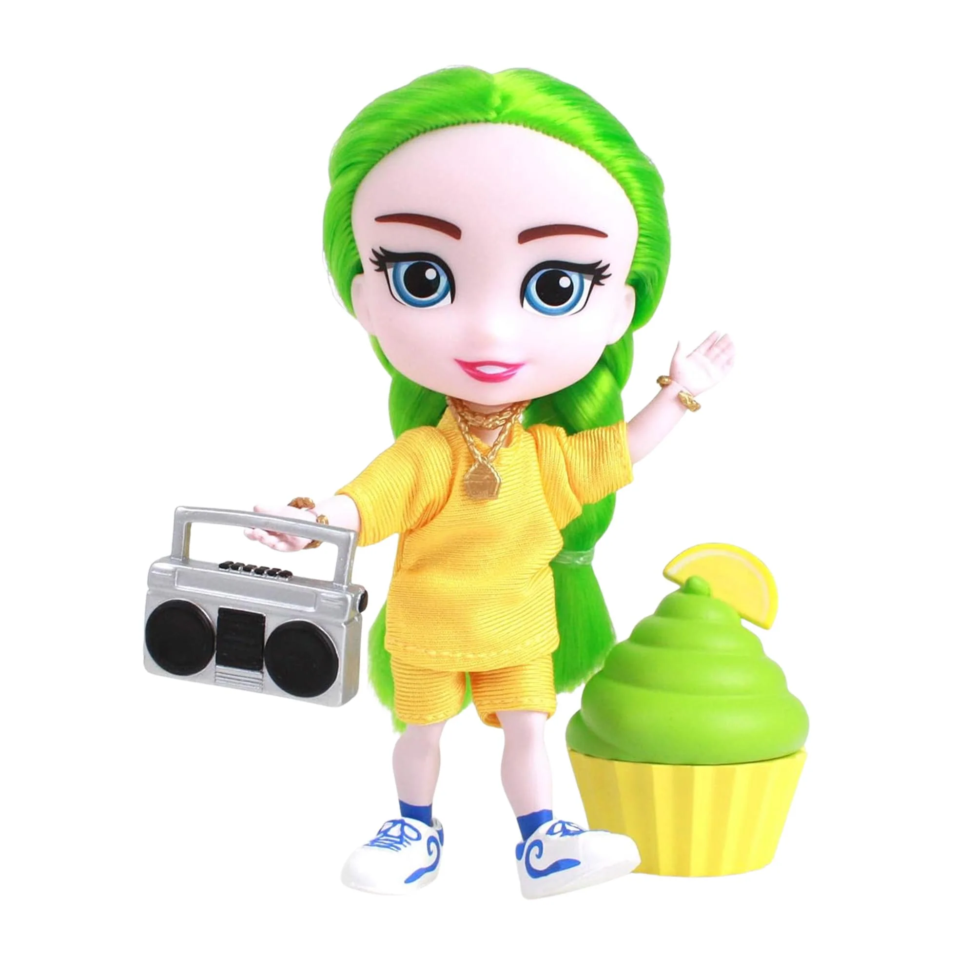 For Keeps 5 Inch Fashion Doll | Ella Girl with Cupcake Keepsake - Image 4
