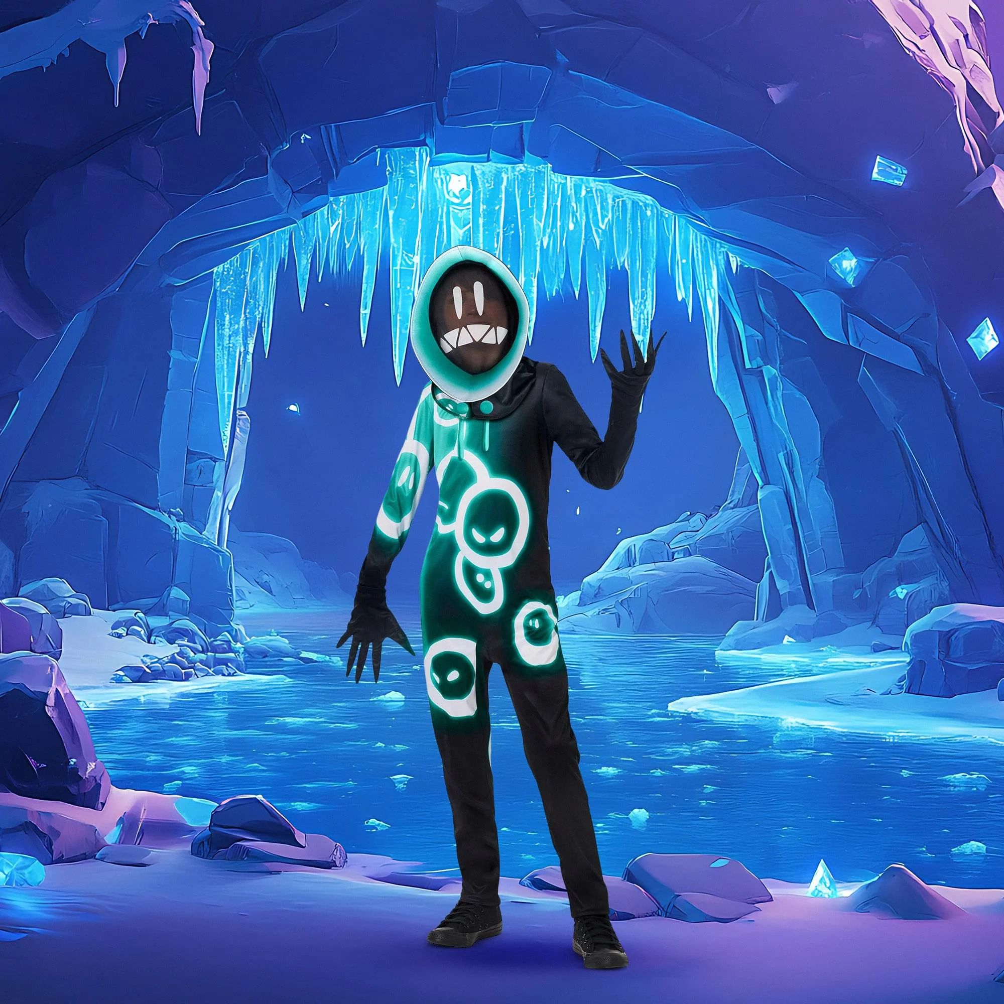 Fortnite Grimey Child Costume - Image 4